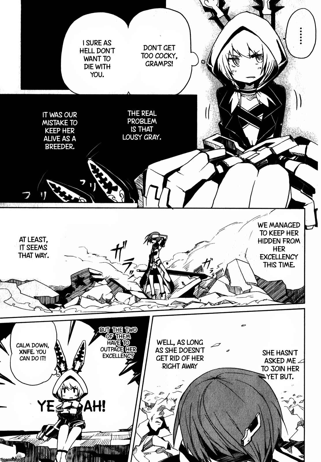 Page 12 Chapter 6 BLACK★ROCK SHOOTER THE GAME