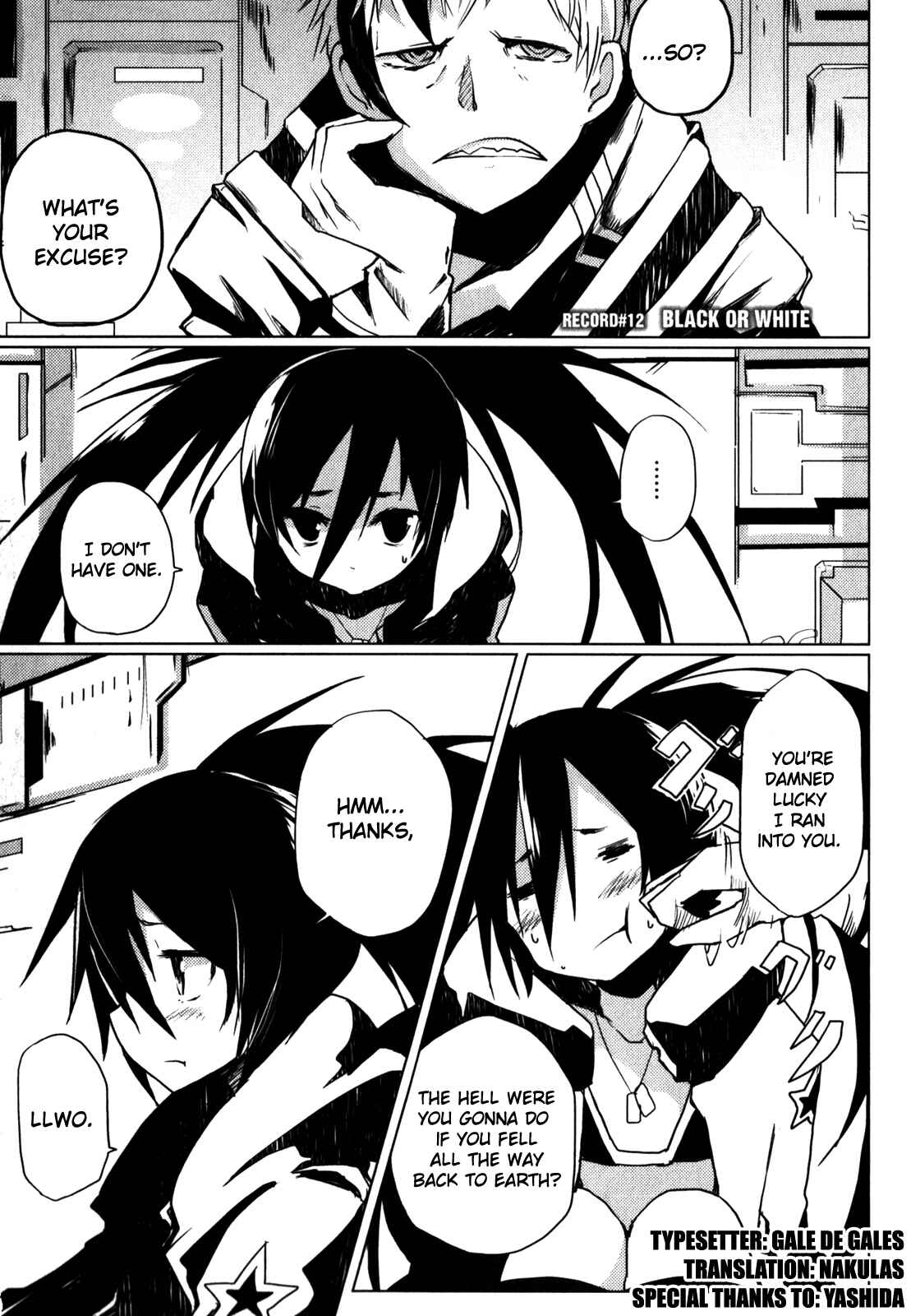 Page 2 Chapter 12 BLACK★ROCK SHOOTER THE GAME