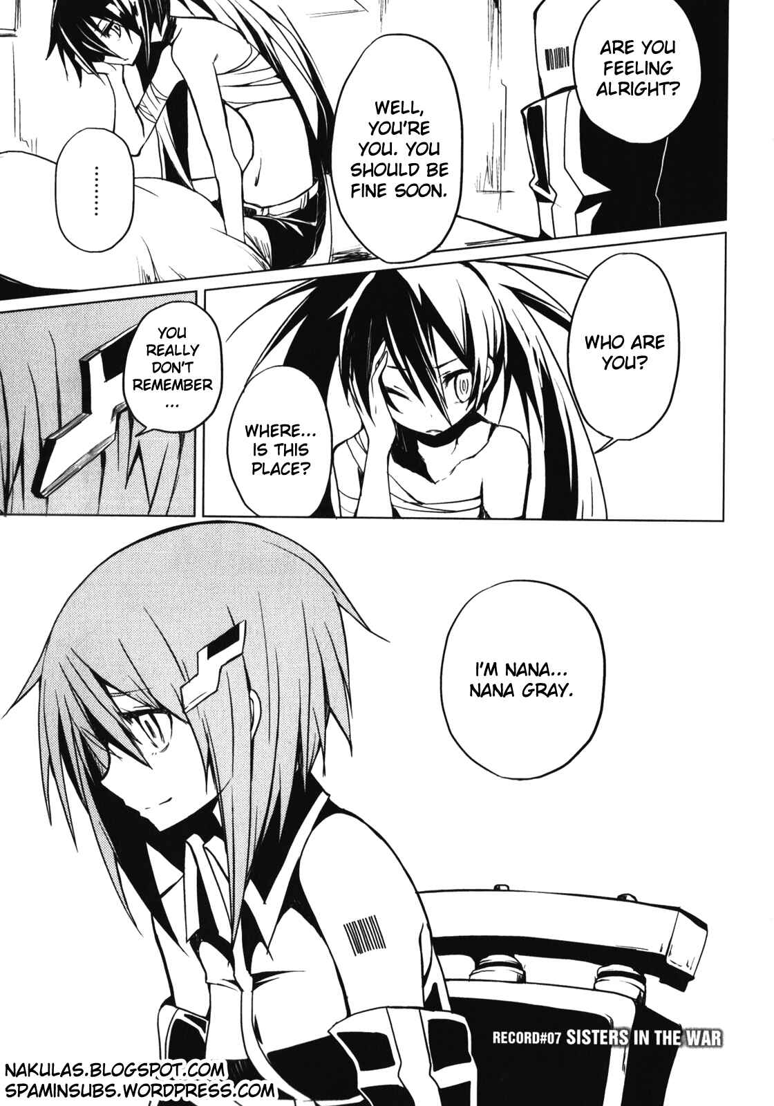 Page 2 Chapter 7 BLACK★ROCK SHOOTER THE GAME