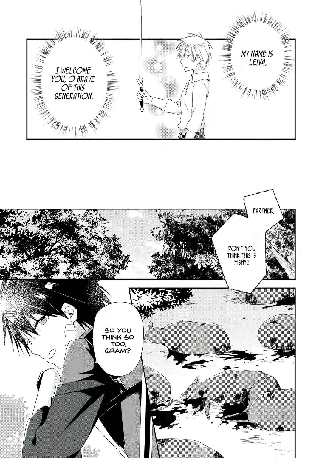 Page 13 Chapter 3 Yuusha Densetsu no Uragawa de Ore wa Eiyuu Densetsu wo Tsukurimasu ~Oudou Goroshi no Eiyuutan~