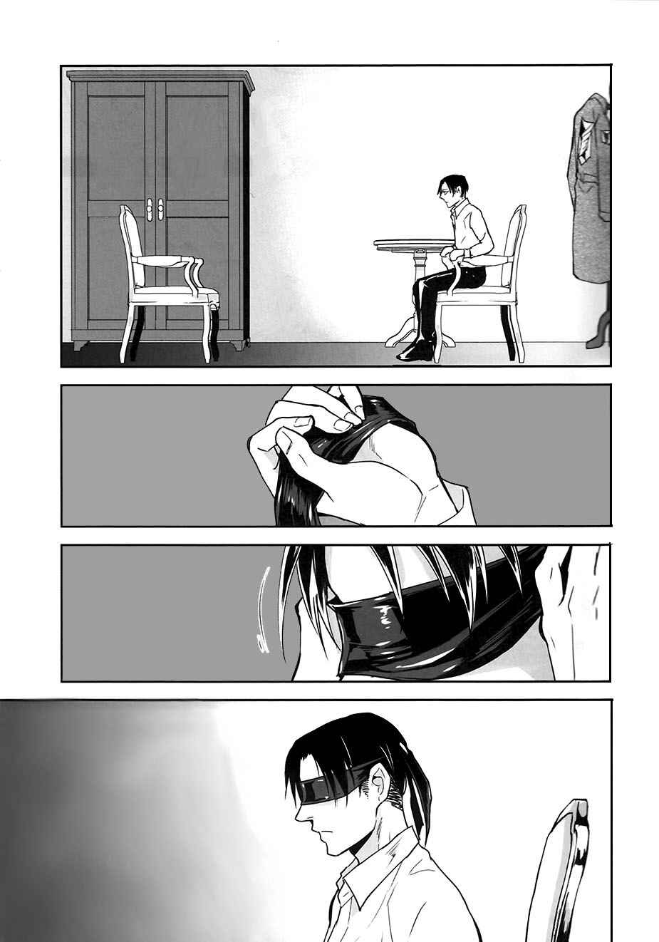 Page 14 Chapter Unknown_3571 Shingeki no Kyojin - Dear Darkness (Doujinshi)