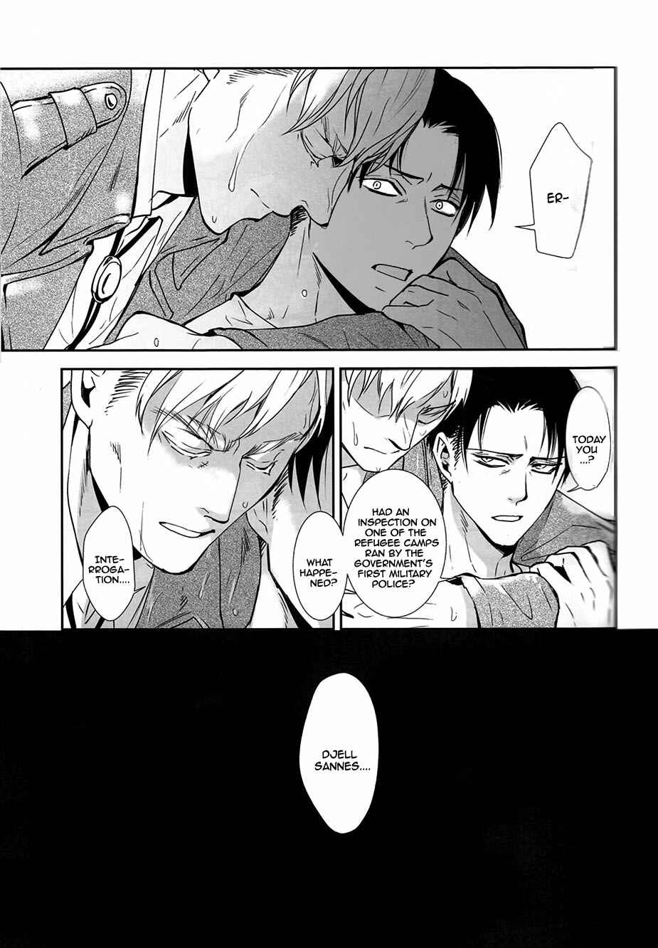 Page 22 Chapter Unknown_3571 Shingeki no Kyojin - Dear Darkness (Doujinshi)