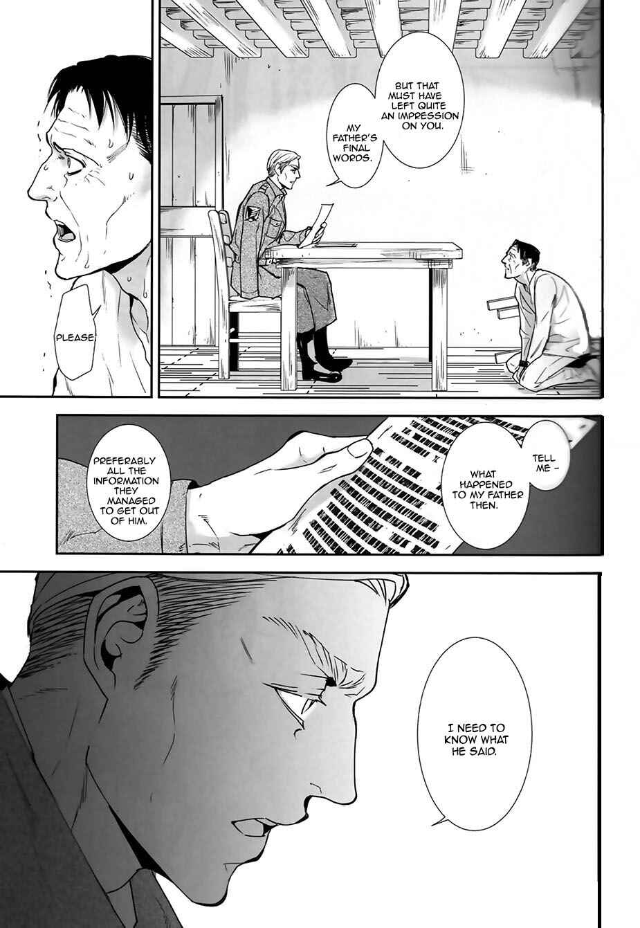 Page 24 Chapter Unknown_3571 Shingeki no Kyojin - Dear Darkness (Doujinshi)