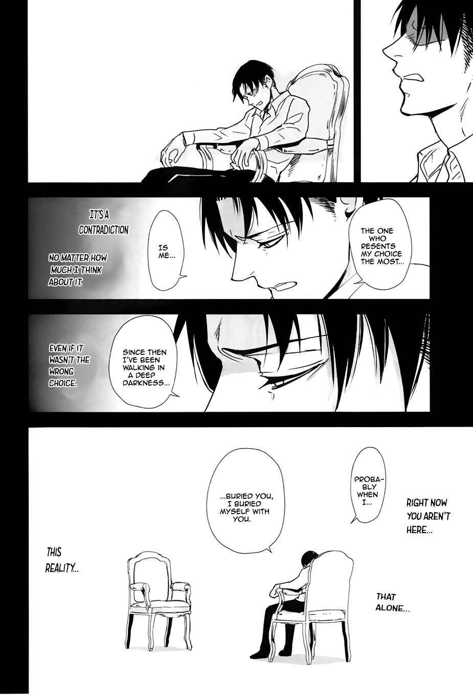 Page 39 Chapter Unknown_3571 Shingeki no Kyojin - Dear Darkness (Doujinshi)