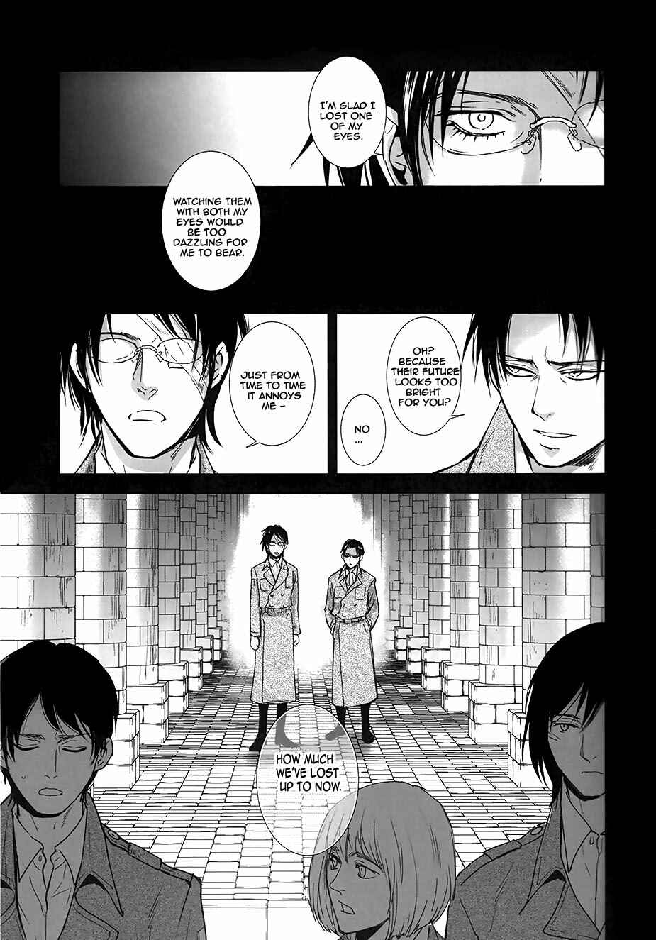 Page 4 Chapter Unknown_3571 Shingeki no Kyojin - Dear Darkness (Doujinshi)