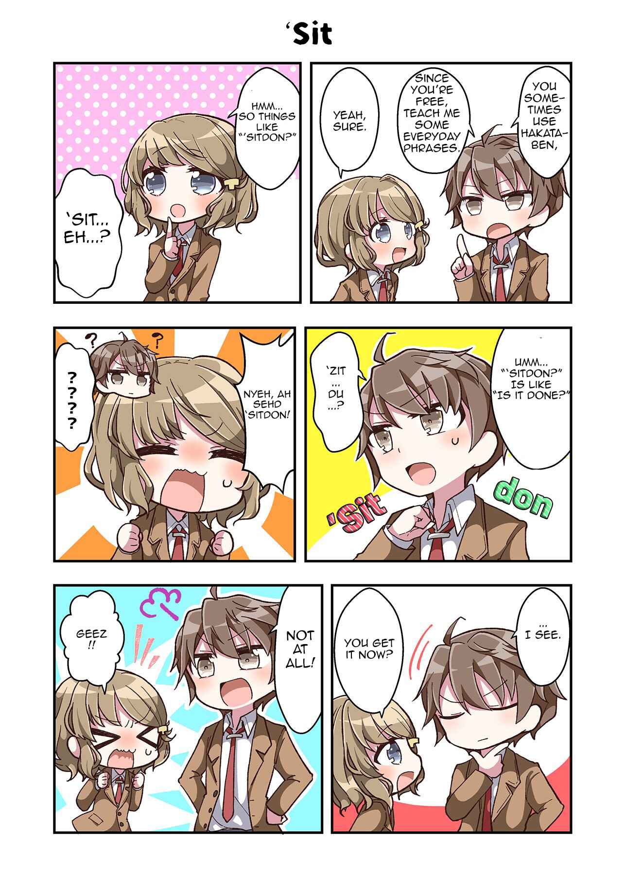 Page 1 Chapter 6 Rascal Does Not Dream of Bunny Girl Senpai 6Koma
