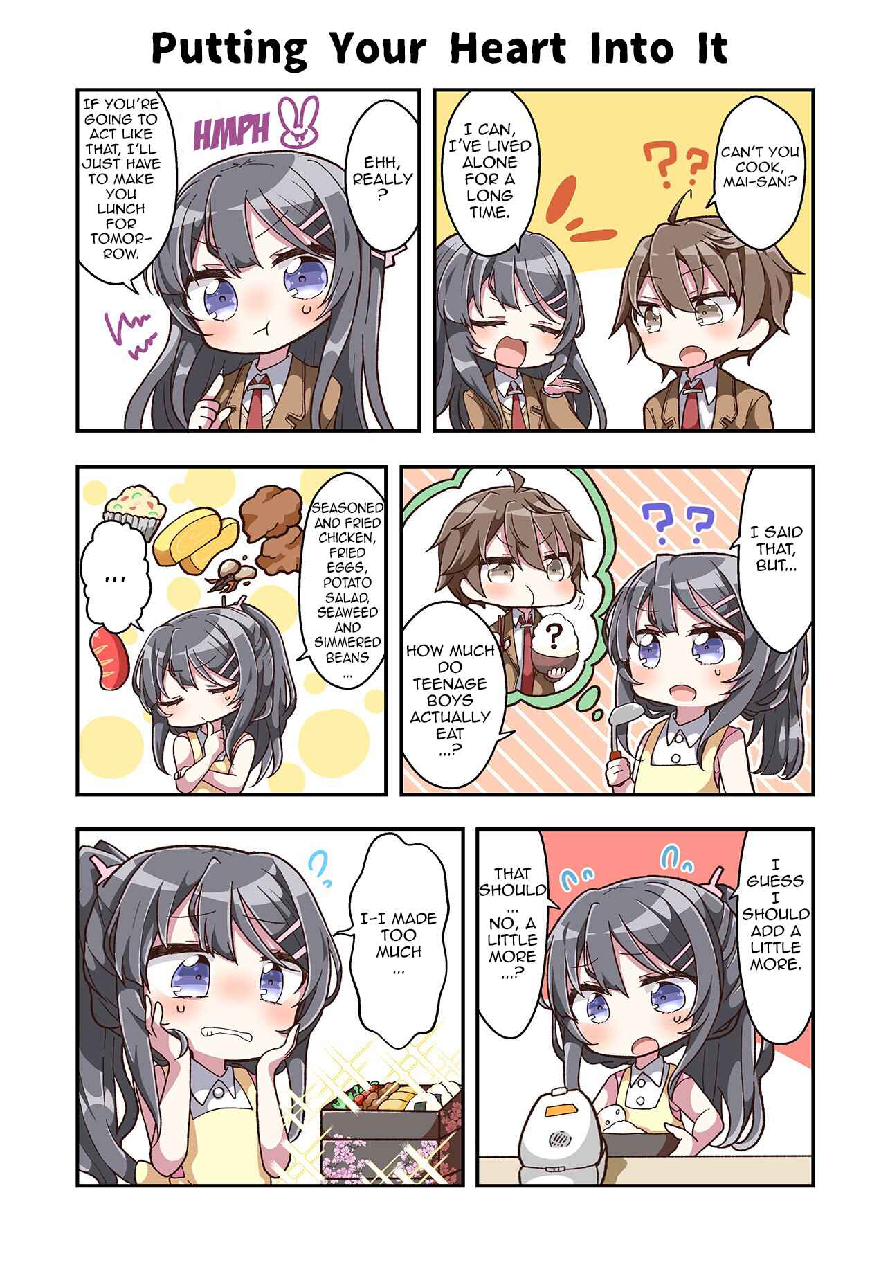 Page 1 Chapter 5 Rascal Does Not Dream of Bunny Girl Senpai 6Koma