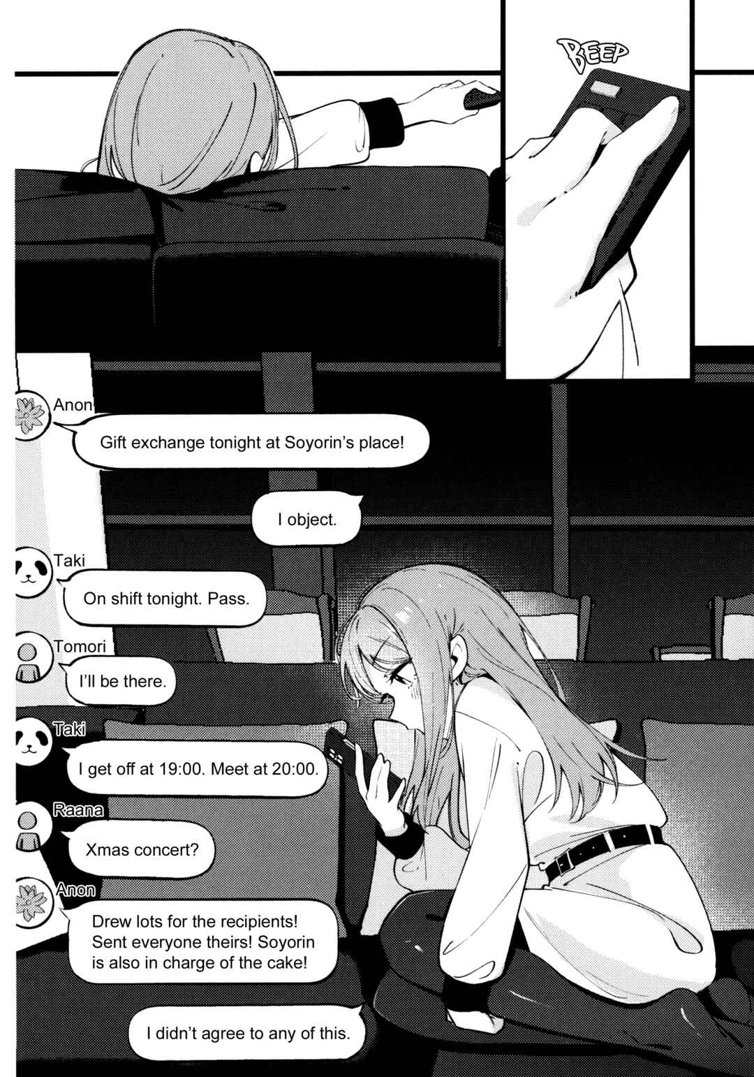 Page 3 Chapter Unknown_d09b BanG Dream! - Poinsettia (Doujinshi)