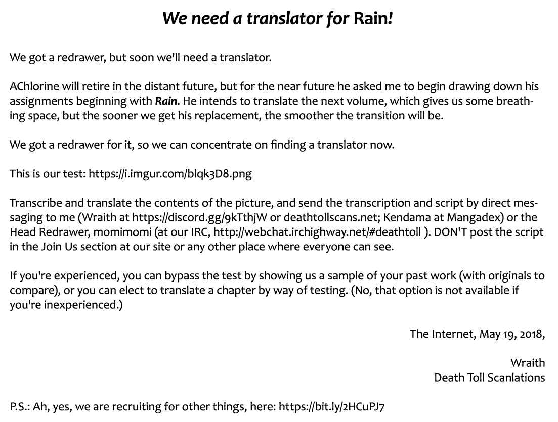 Page 2 Chapter 79 Rain