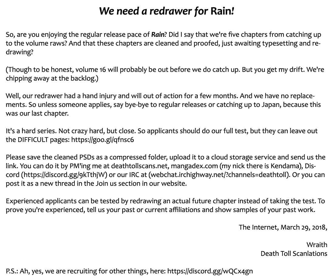 Page 2 Chapter 76 Rain