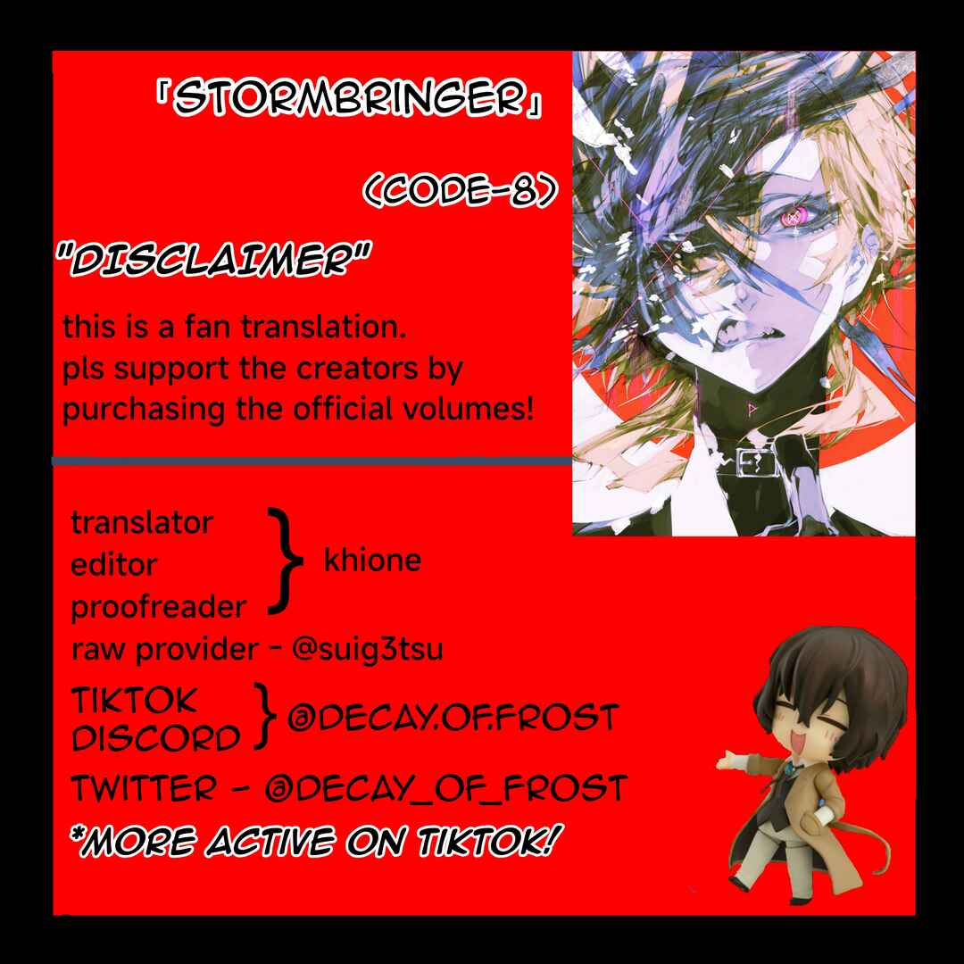 Page 1 Chapter 8 Bungou Stray Dogs: STORM BRINGER