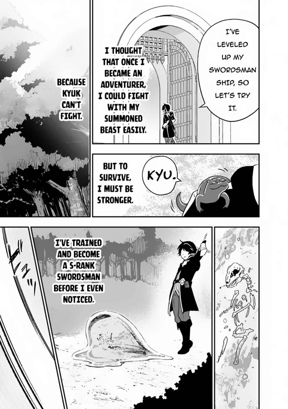 Page 10 Chapter 2 F Rank Shoukanshi, Pet Atsukaide Kawaigatteita Shoukanjuu ga Bahamut ni Seichou shita no de Bouken wo Yamete Saikyou no Ryuu Kishi ni naru