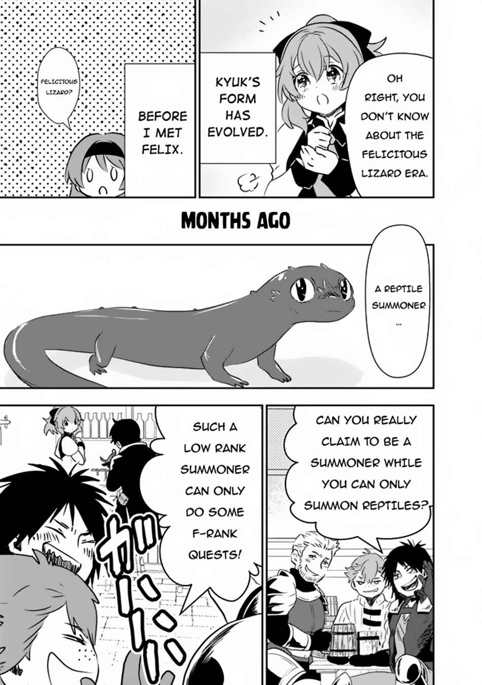 Page 6 Chapter 2 F Rank Shoukanshi, Pet Atsukaide Kawaigatteita Shoukanjuu ga Bahamut ni Seichou shita no de Bouken wo Yamete Saikyou no Ryuu Kishi ni naru