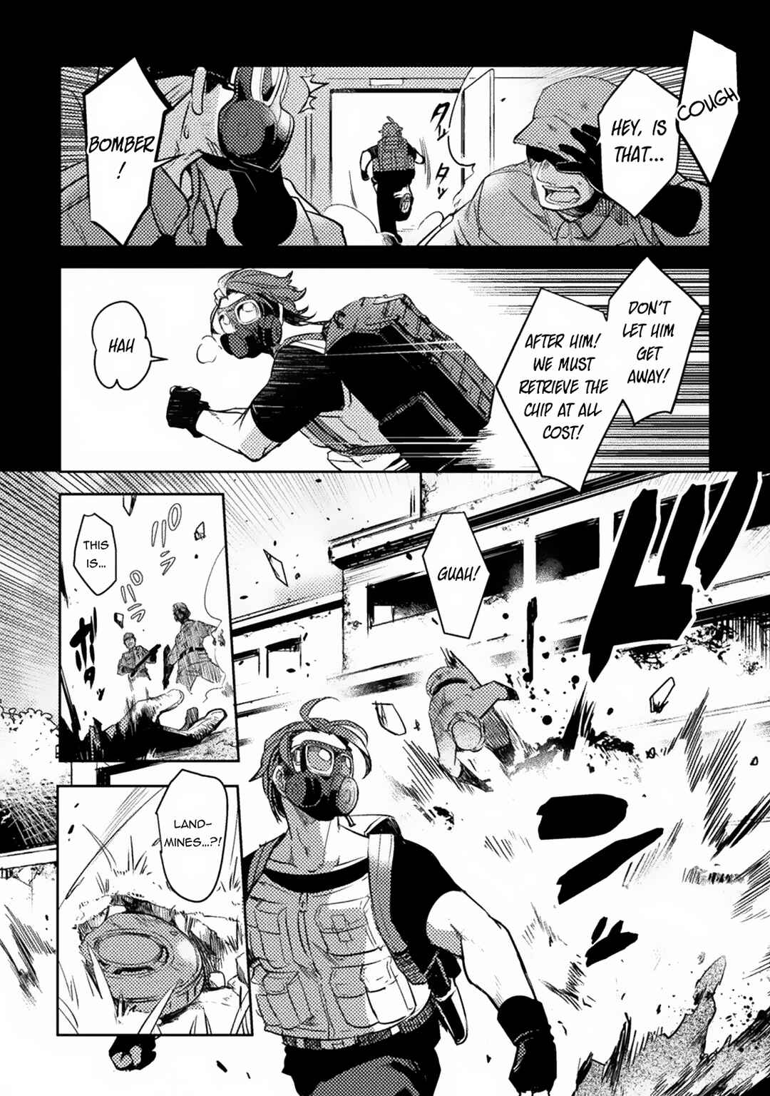 Page 13 Chapter 1 The Mercenary Bomber Explodes All Cheaters
