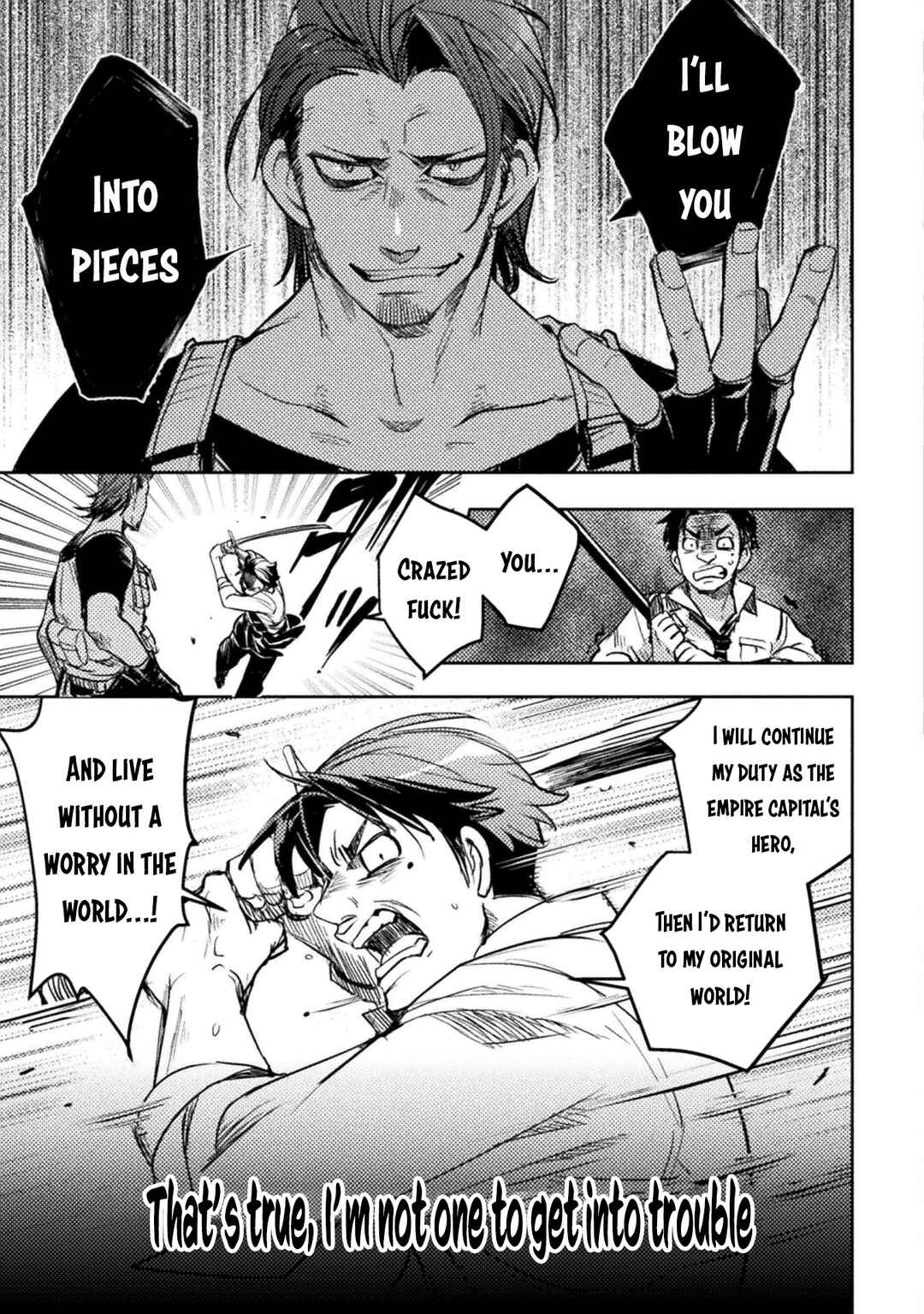 Page 12 Chapter 3 The Mercenary Bomber Explodes All Cheaters