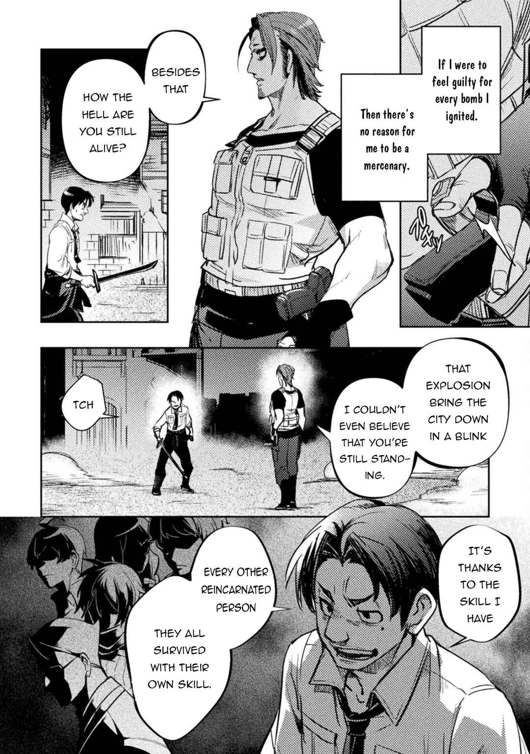 Page 7 Chapter 3 The Mercenary Bomber Explodes All Cheaters