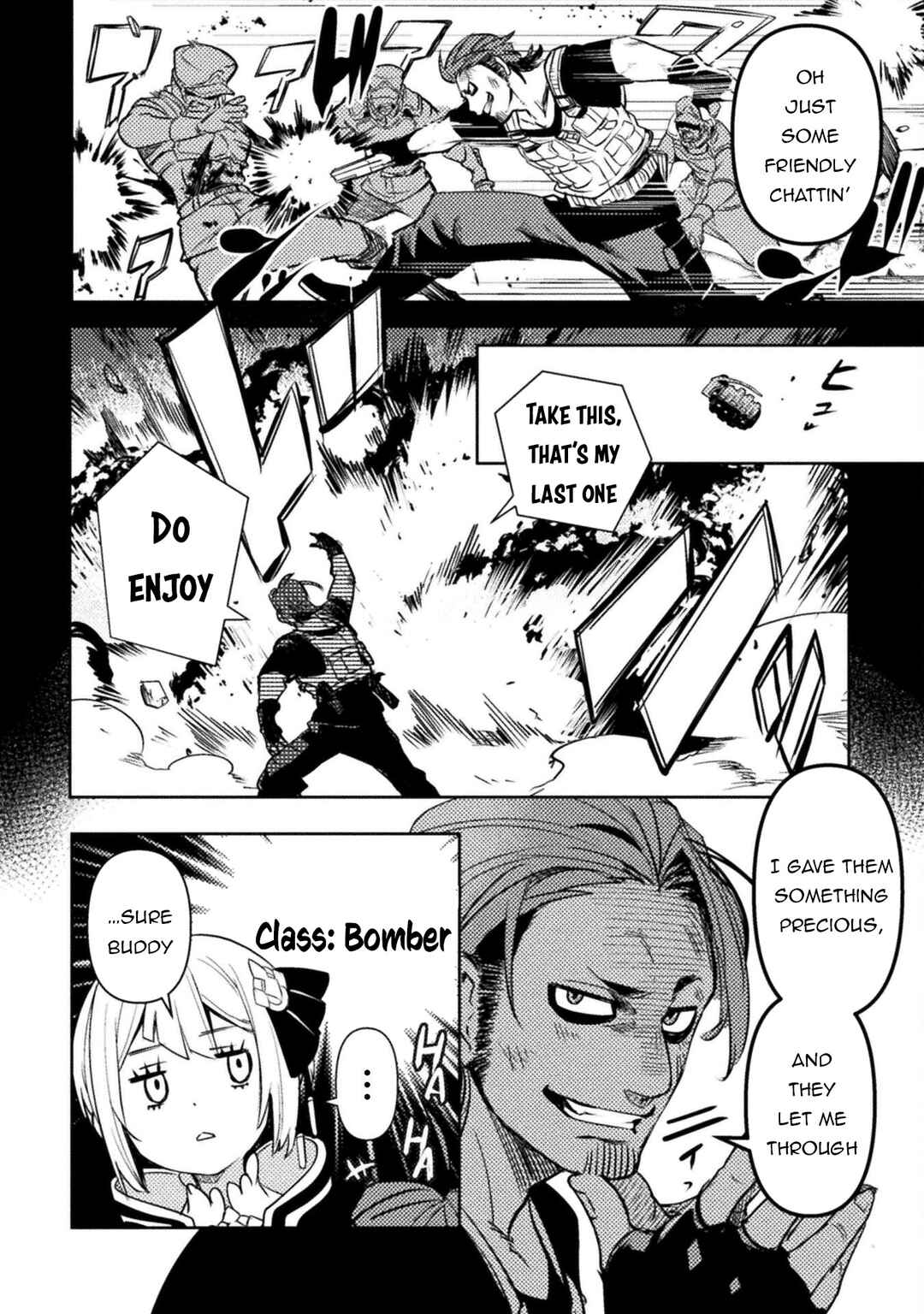 Page 13 Chapter 2 The Mercenary Bomber Explodes All Cheaters