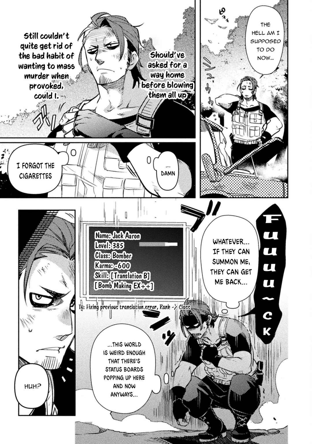 Page 6 Chapter 2 The Mercenary Bomber Explodes All Cheaters