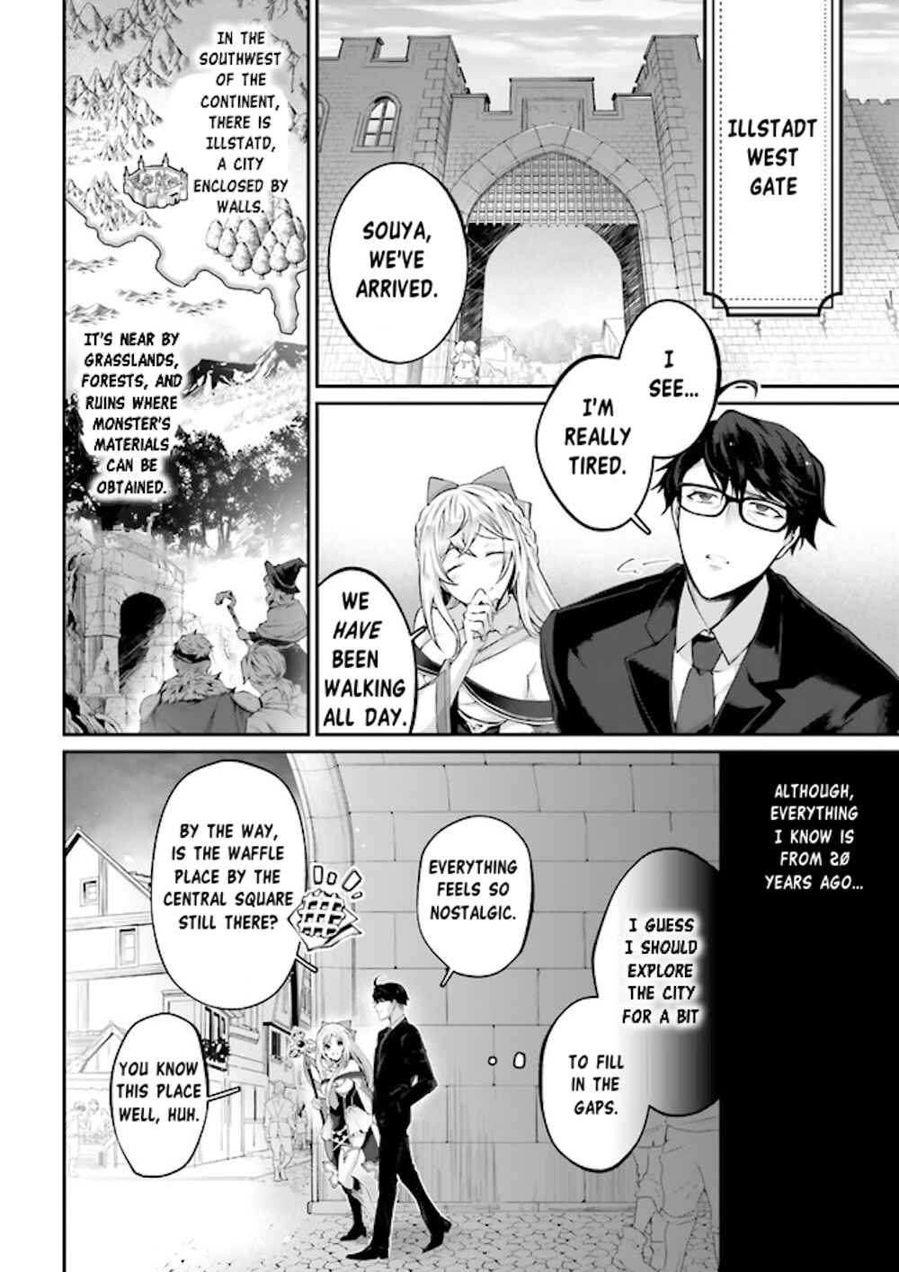 Page 2 Chapter 2.1 Moto Isekai Tenisha datta Kachou no Ojisan, Jinsei Nidome no Isekai wo Kake Meguru