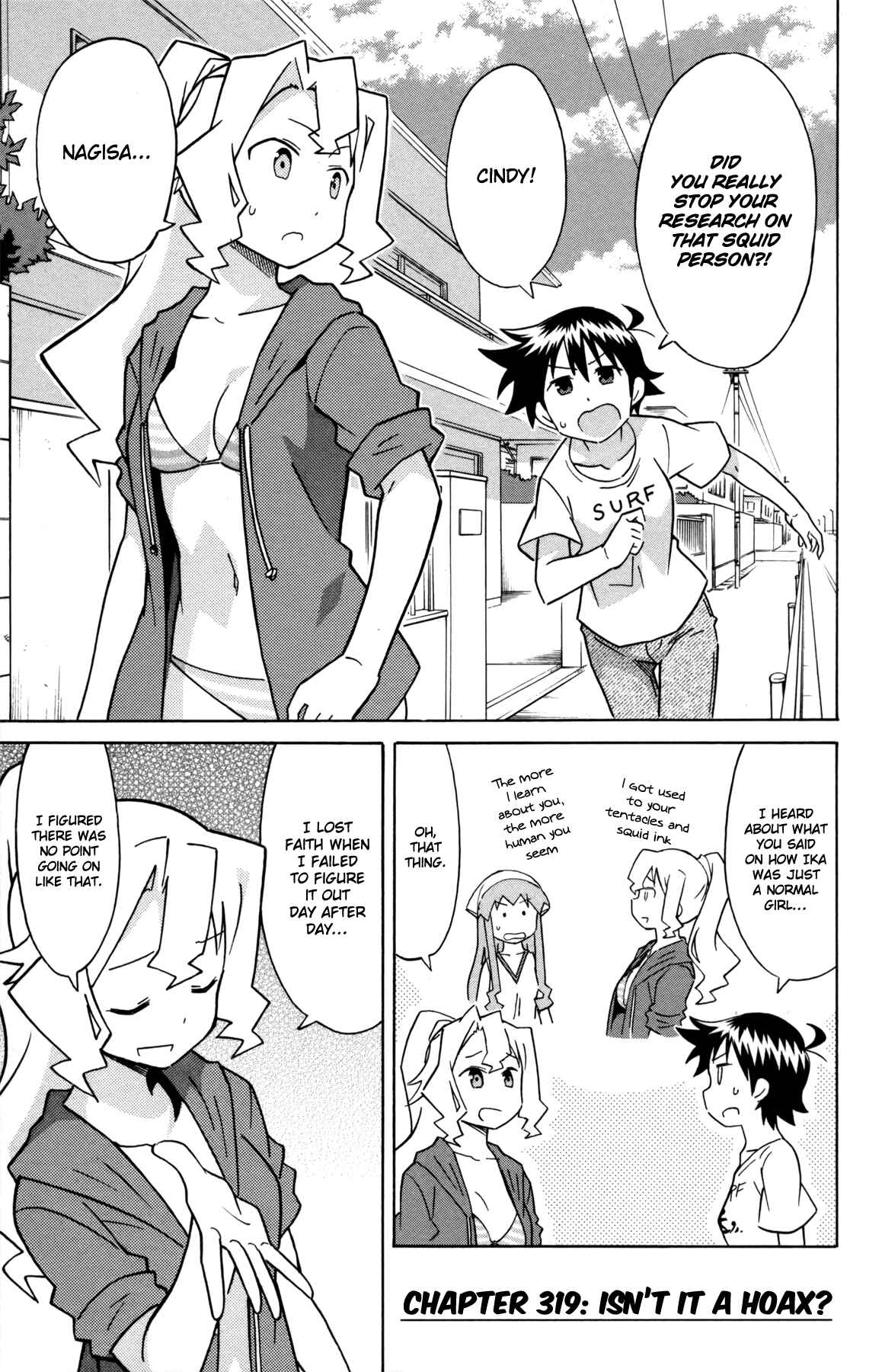 Page 1 Chapter 319 Shinryaku! Ika Musume