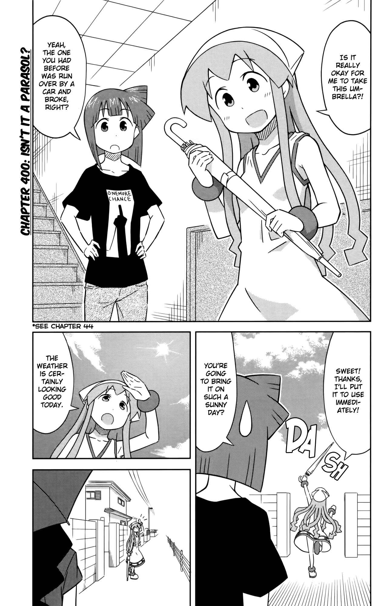 Page 1 Chapter 400 Shinryaku! Ika Musume