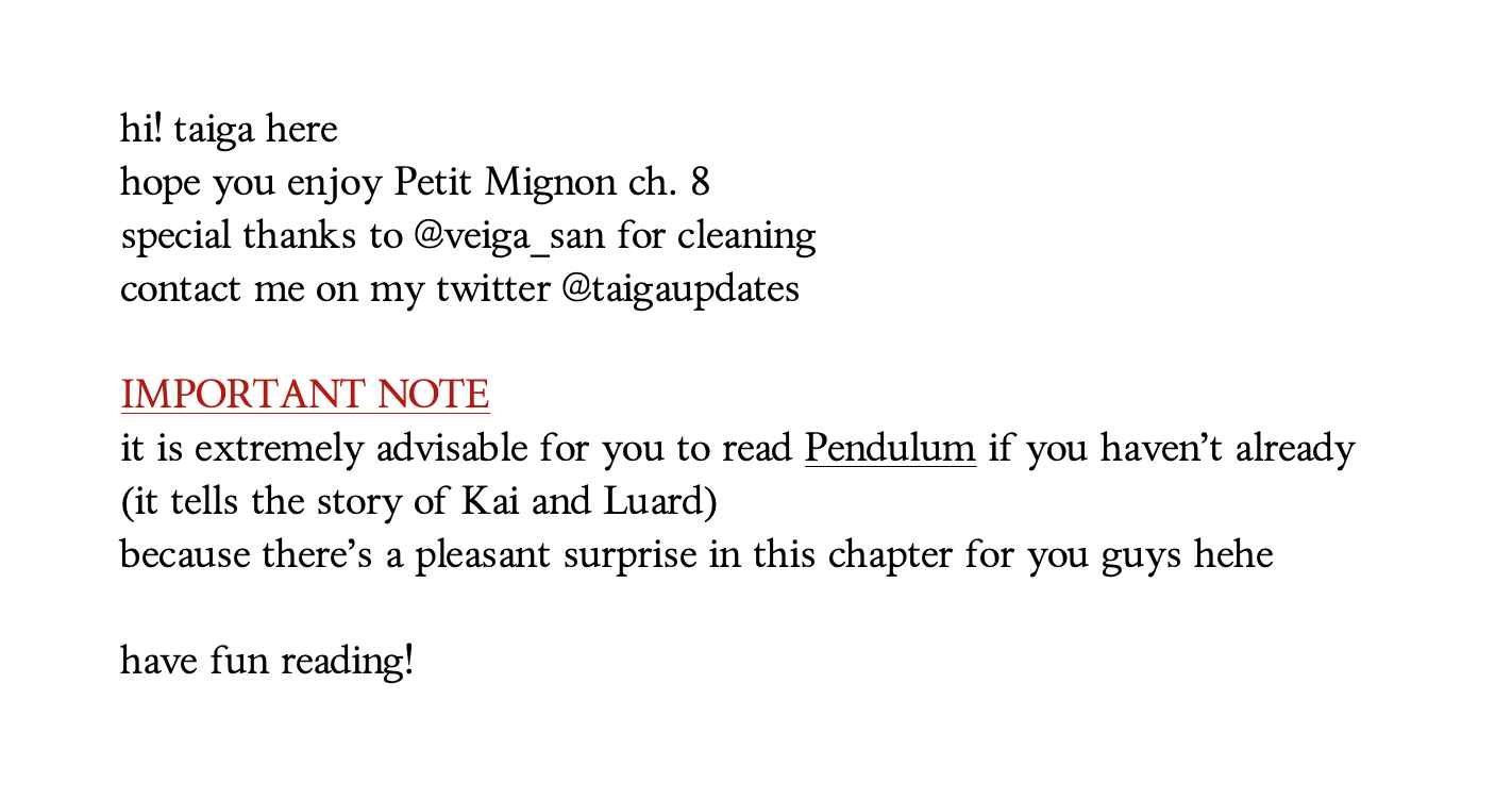 Page 1 Chapter 8 Petit Mignon: Jujin Omegaverse