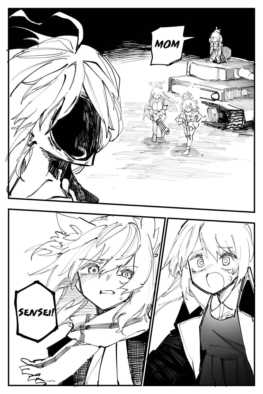 Page 10 Chapter 19 Blue Archive - Sensei Gyakutai Yume Senpai Imouto Gainen Series (Doujinshi)