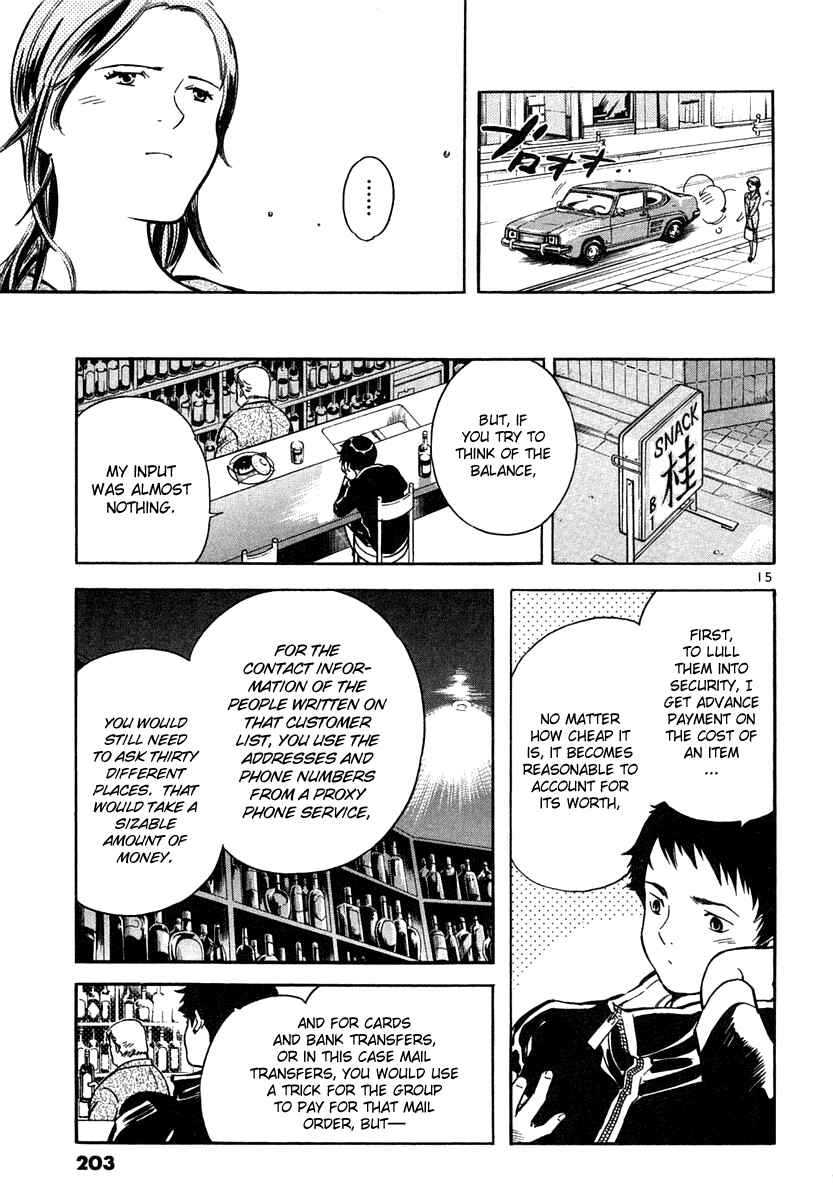 Page 15 Chapter 75 Kurosagi: The Black Swindler