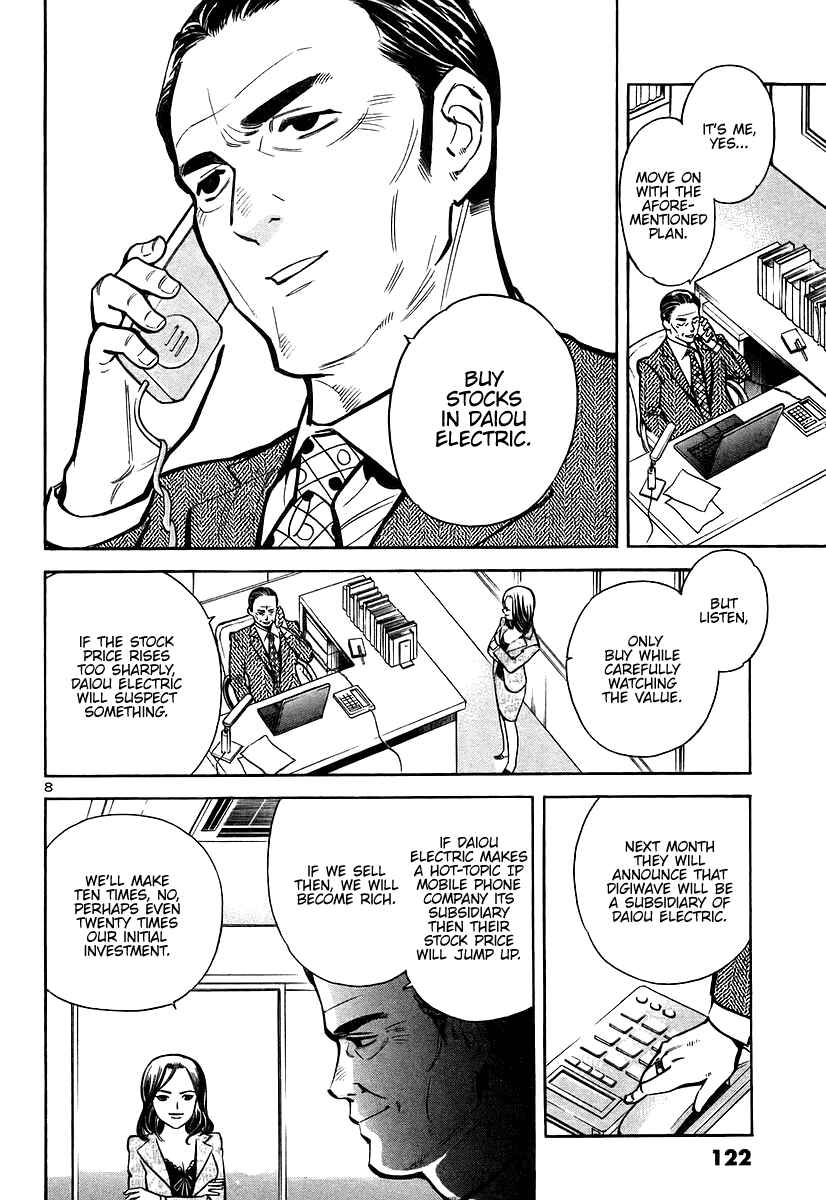 Page 8 Chapter 104 Kurosagi: The Black Swindler