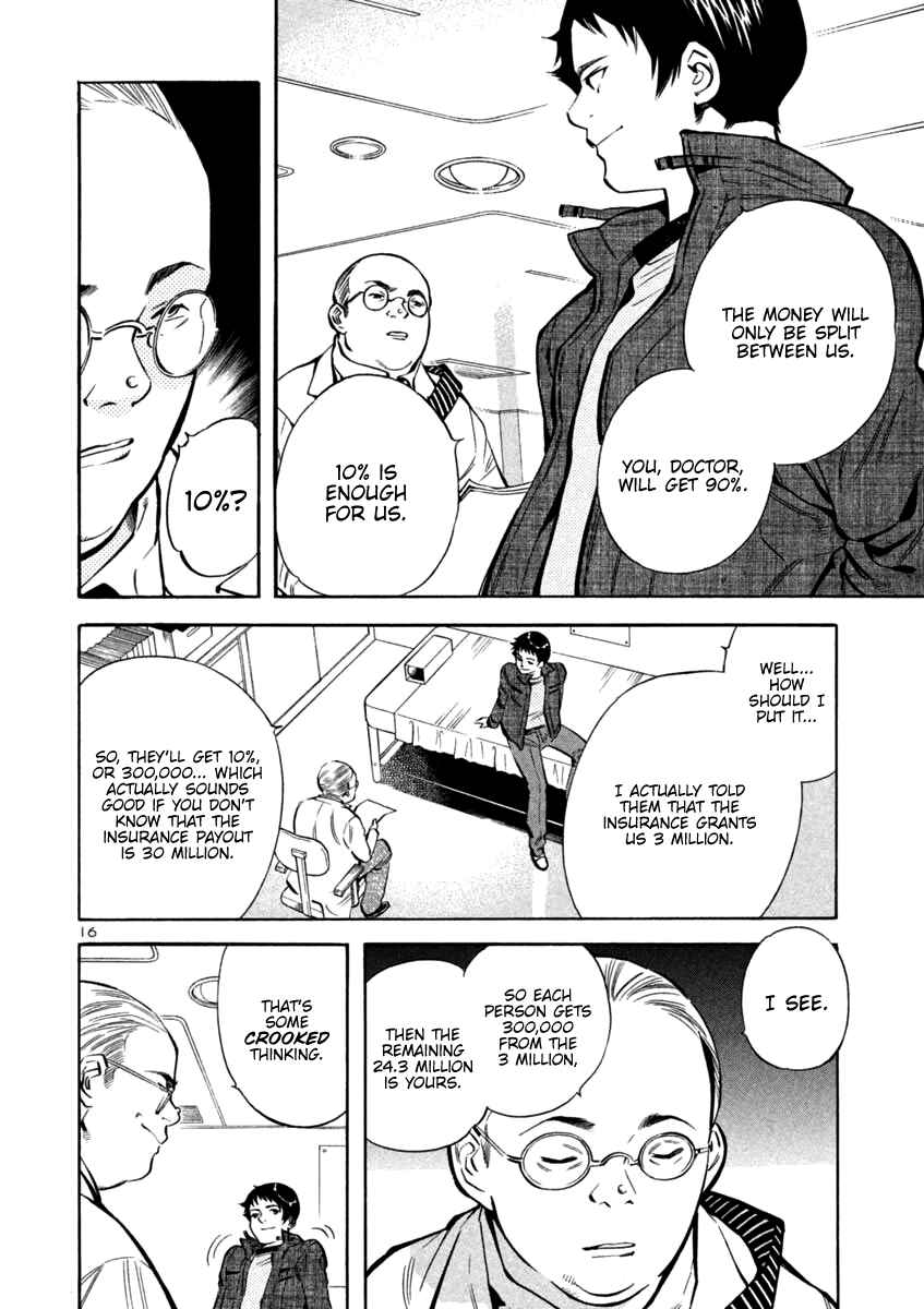 Page 16 Chapter 118 Kurosagi: The Black Swindler