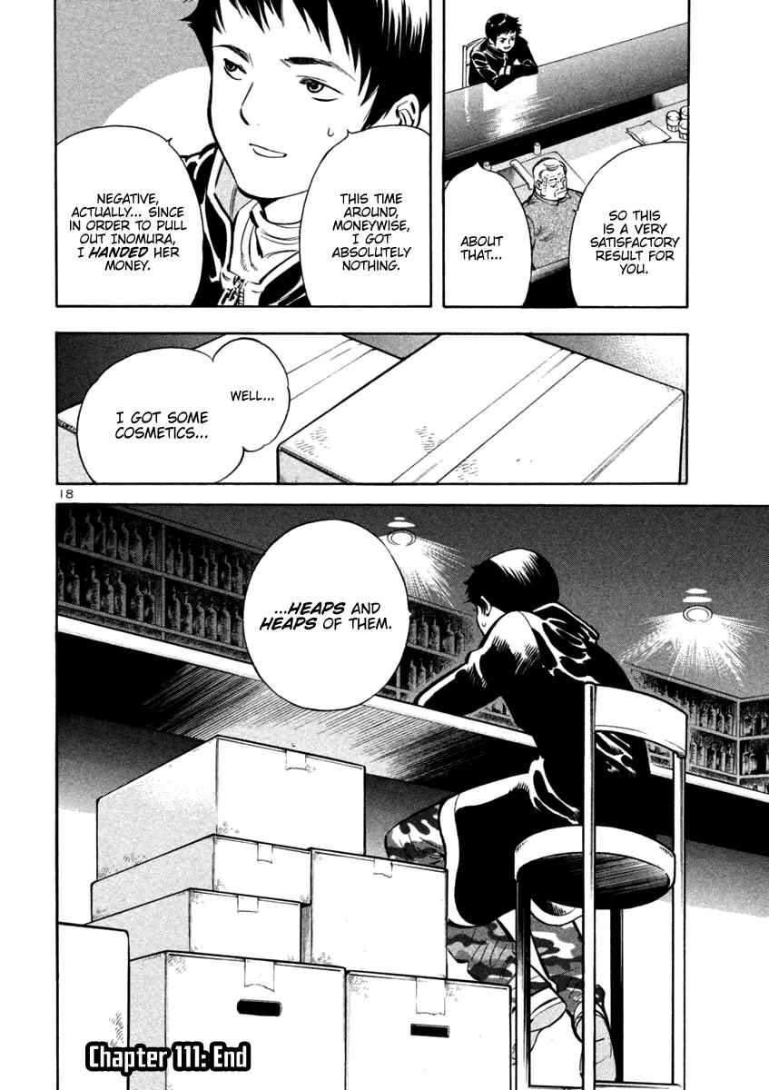 Page 18 Chapter 111 Kurosagi: The Black Swindler