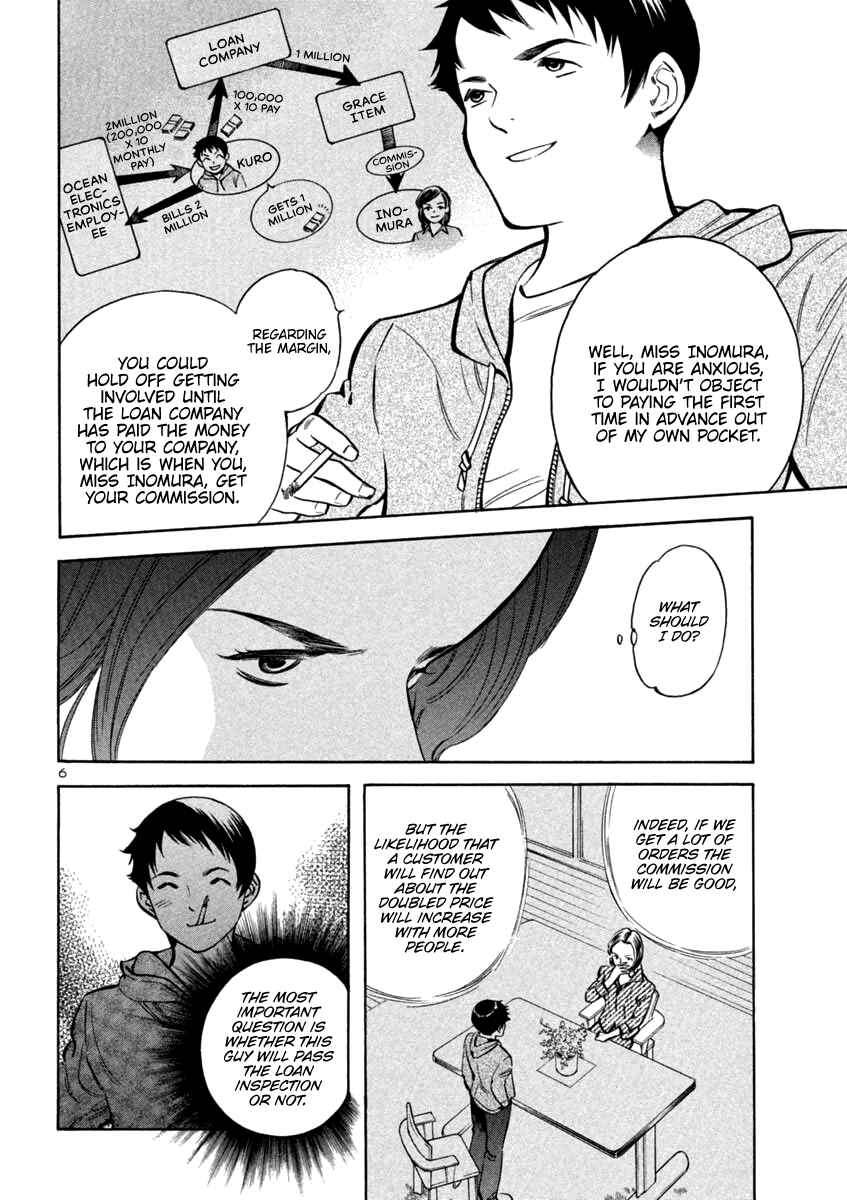 Page 6 Chapter 111 Kurosagi: The Black Swindler