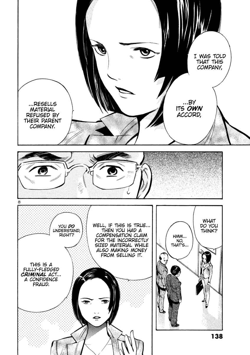 Page 8 Chapter 116 Kurosagi: The Black Swindler