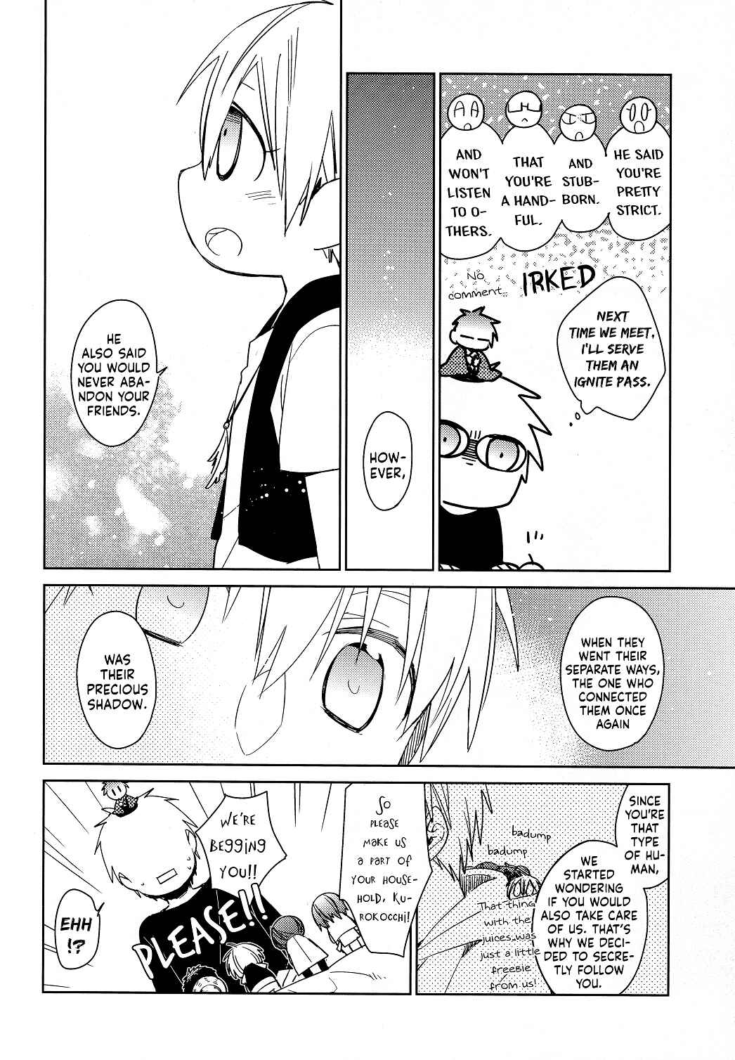 Page 14 Chapter Unknown_ebcc Kuroko no Basket - Tsukumo no Karasawagi (Doujinshi)