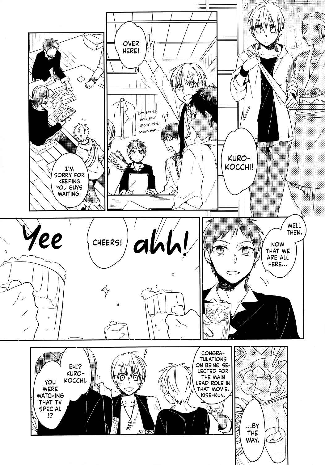 Page 5 Chapter Unknown_ebcc Kuroko no Basket - Tsukumo no Karasawagi (Doujinshi)