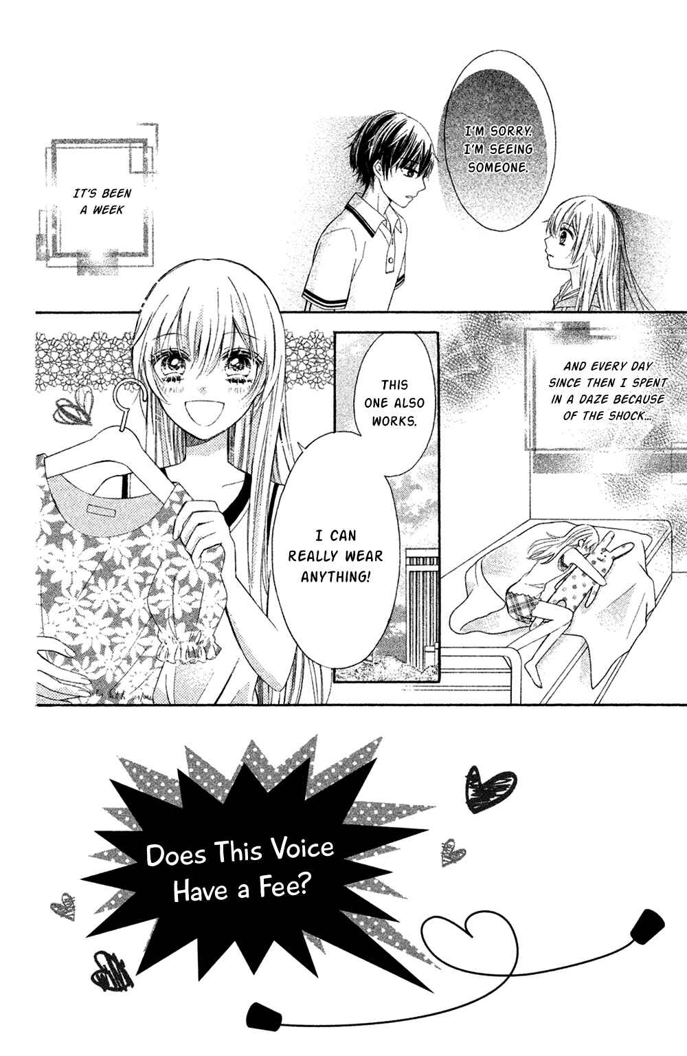Page 4 Chapter 4 Sono Voice, Yuuryou Desu ka?
