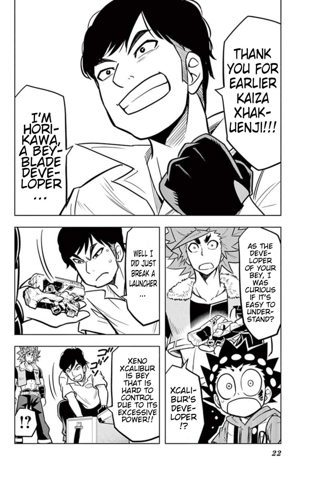 Page 21 Chapter 14.5 Beyblade Burst