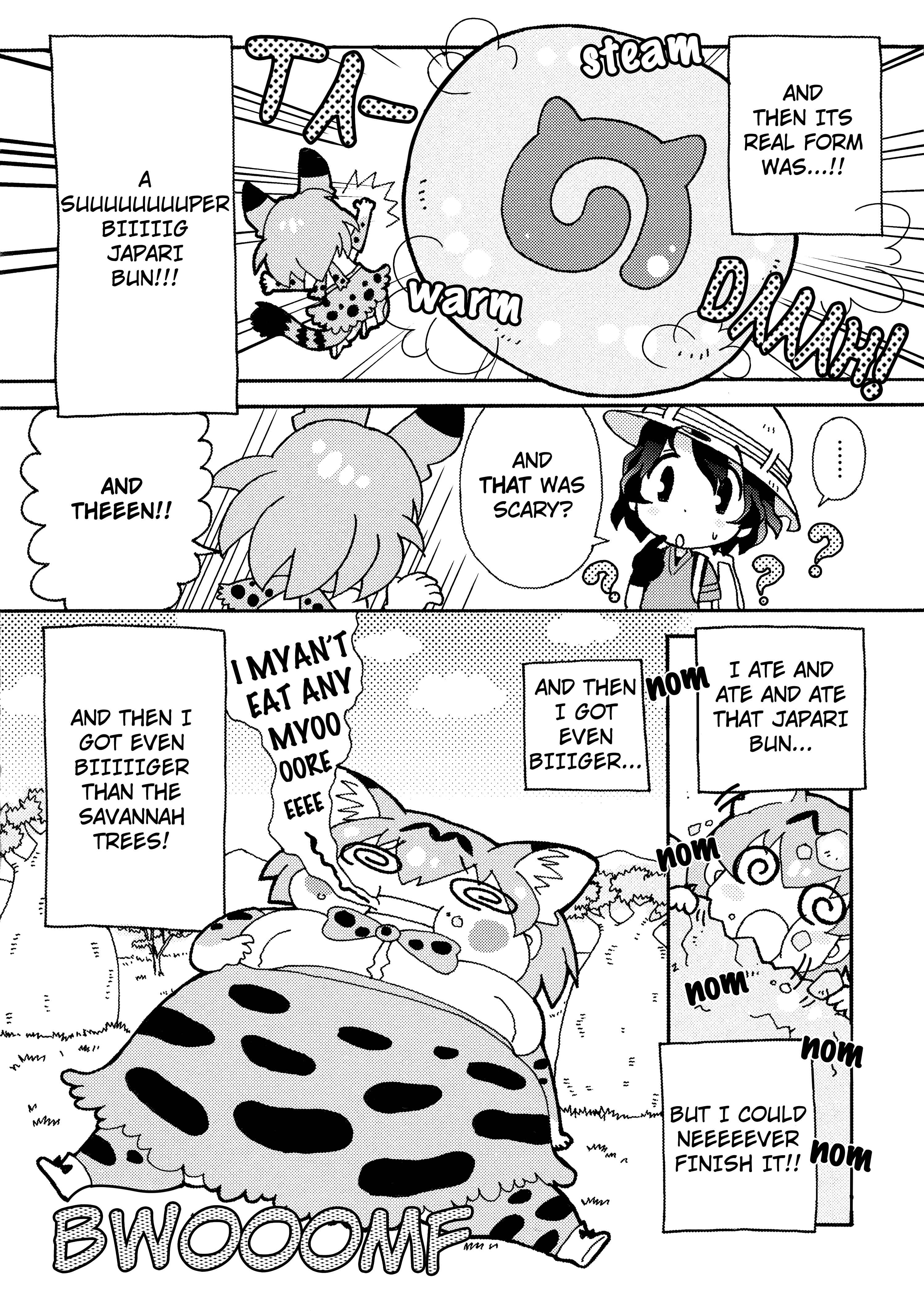 Page 4 Chapter 8 Kemono Friends à la carte
