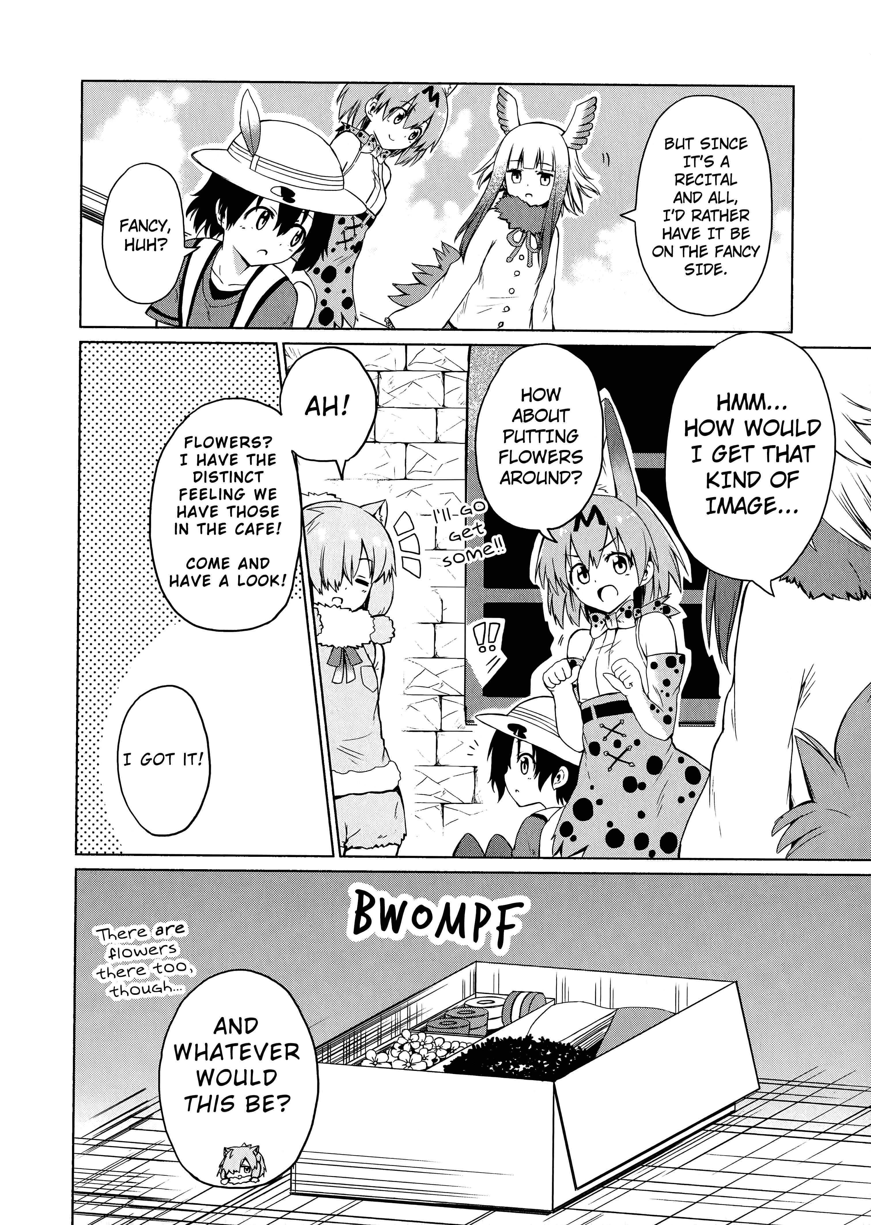 Page 4 Chapter 3 Kemono Friends à la carte