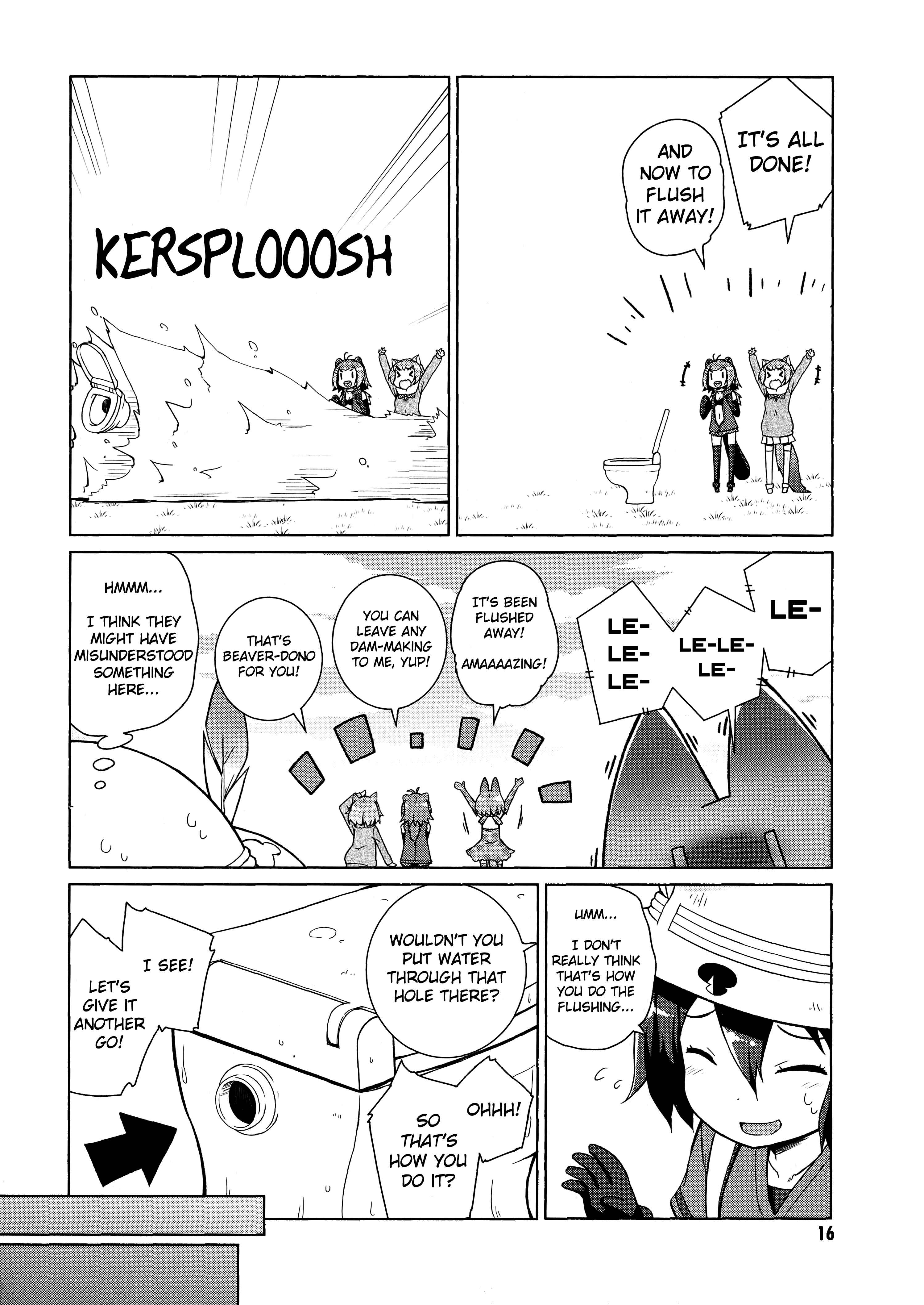 Page 4 Chapter 2 Kemono Friends à la carte