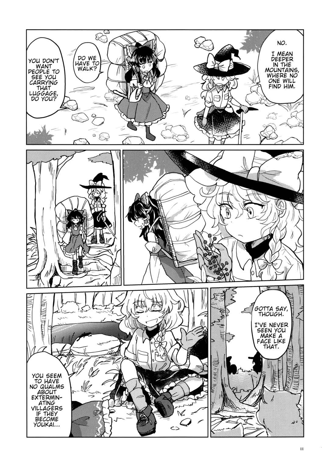 Page 10 Chapter Unknown_bb4b Touhou - Doushiyou, Marisa