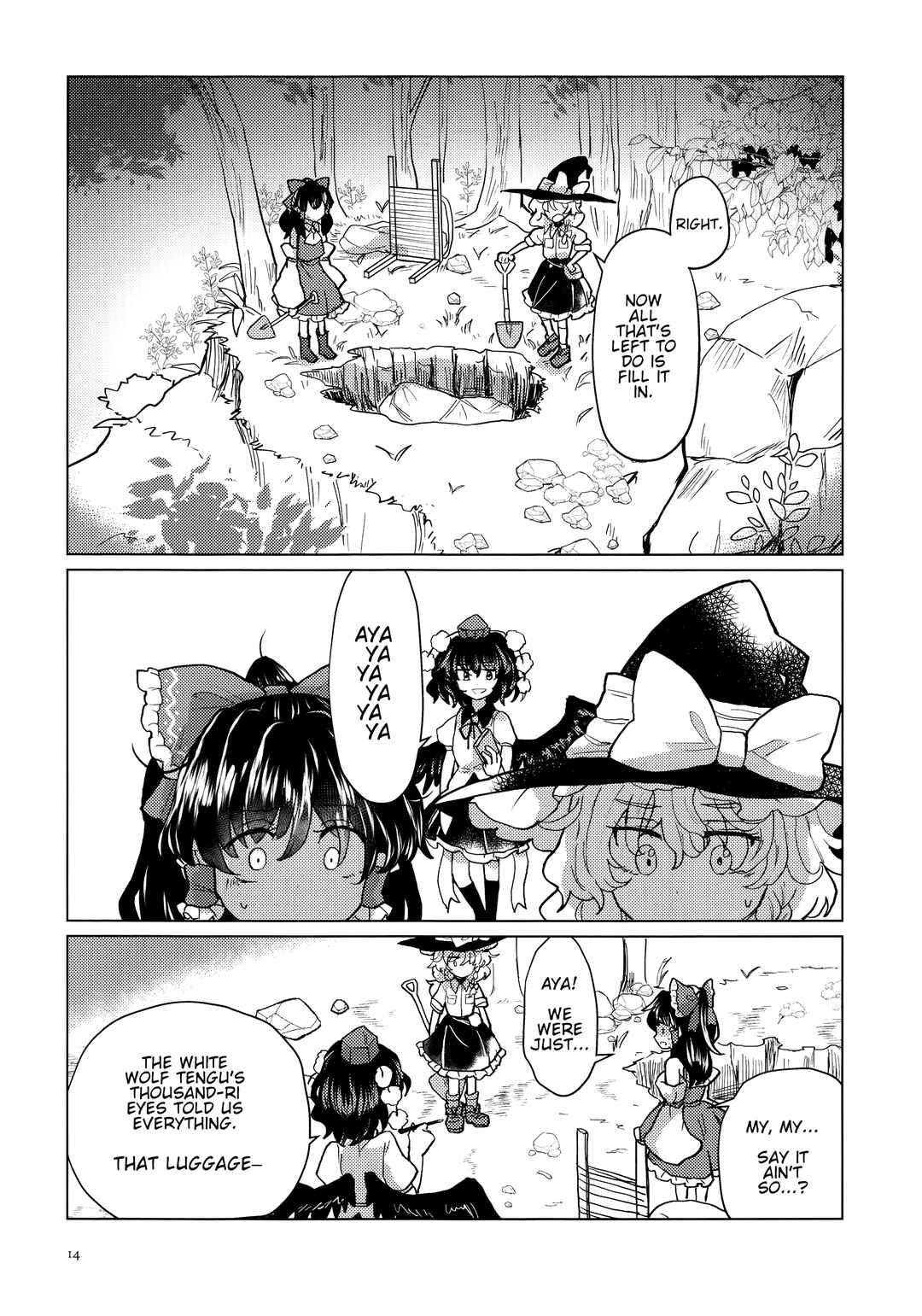 Page 13 Chapter Unknown_bb4b Touhou - Doushiyou, Marisa