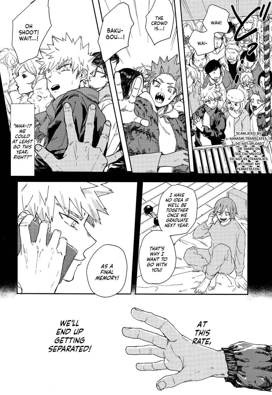 Page 11 Chapter Unknown_bd0b My Hero Academia - Tatta Hitotsu no Negaigoto (Doujinshi)