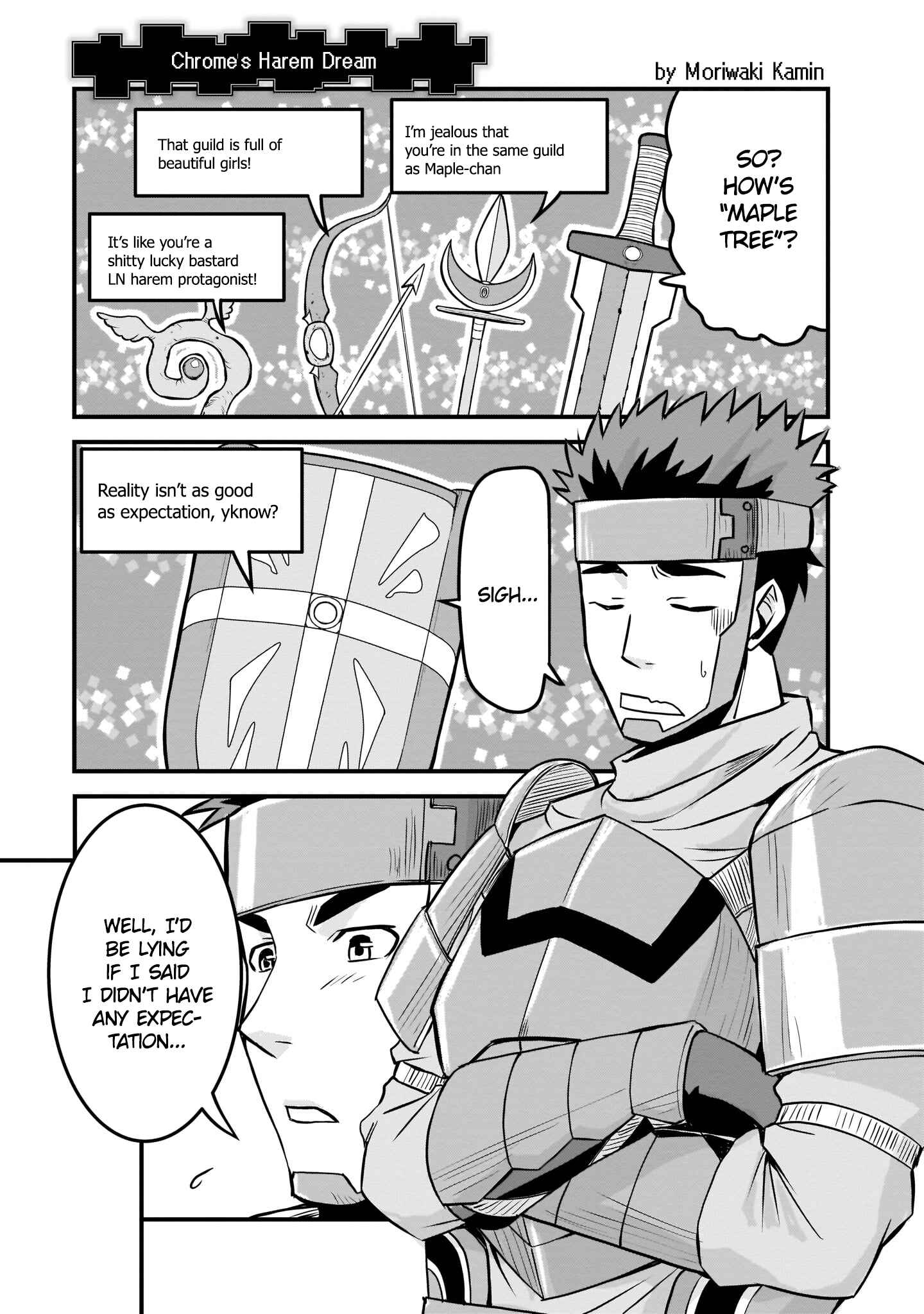 Page 1 Chapter 2 Bofuri Comic Anthology