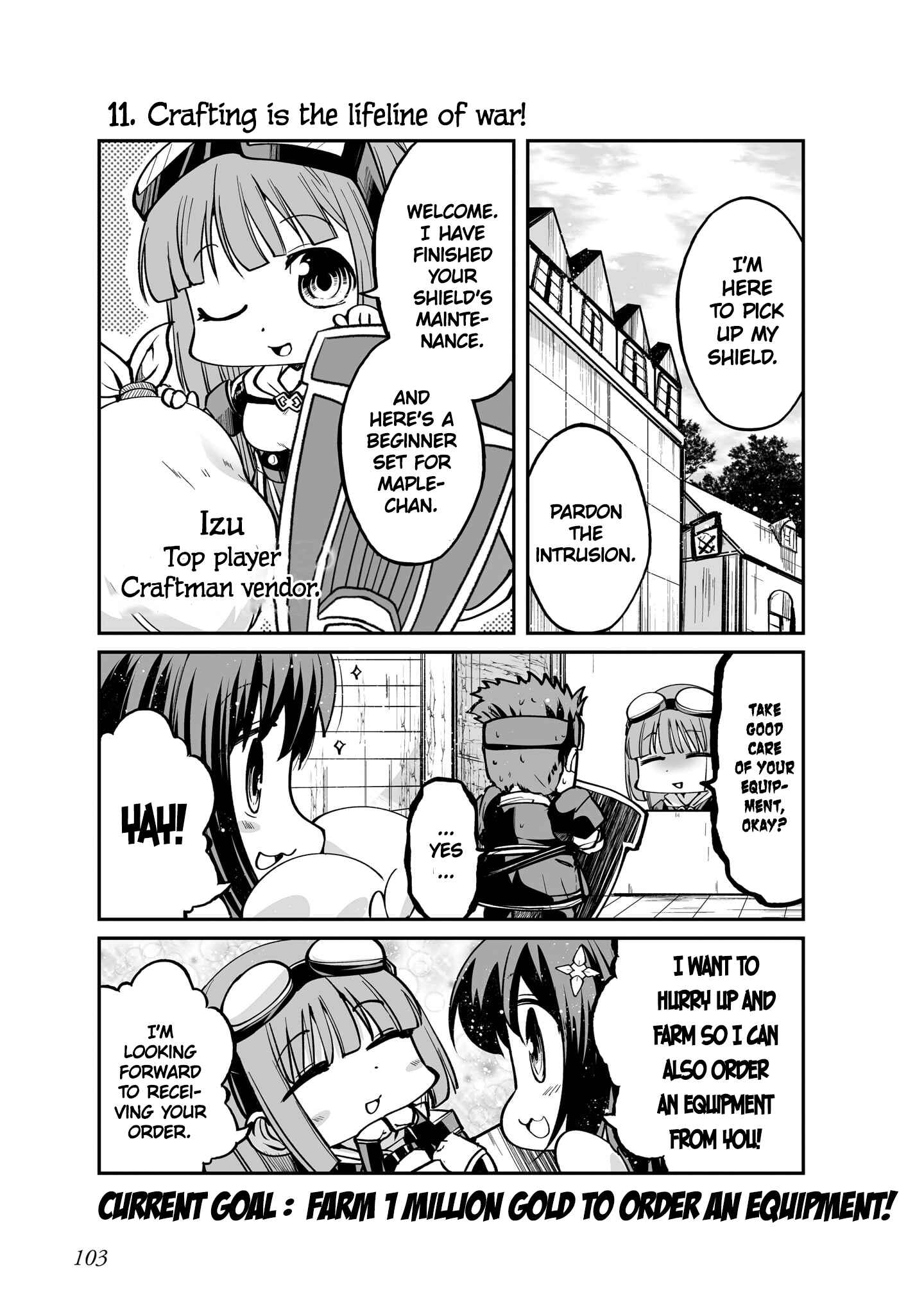 Page 11 Chapter 8 Bofuri Comic Anthology