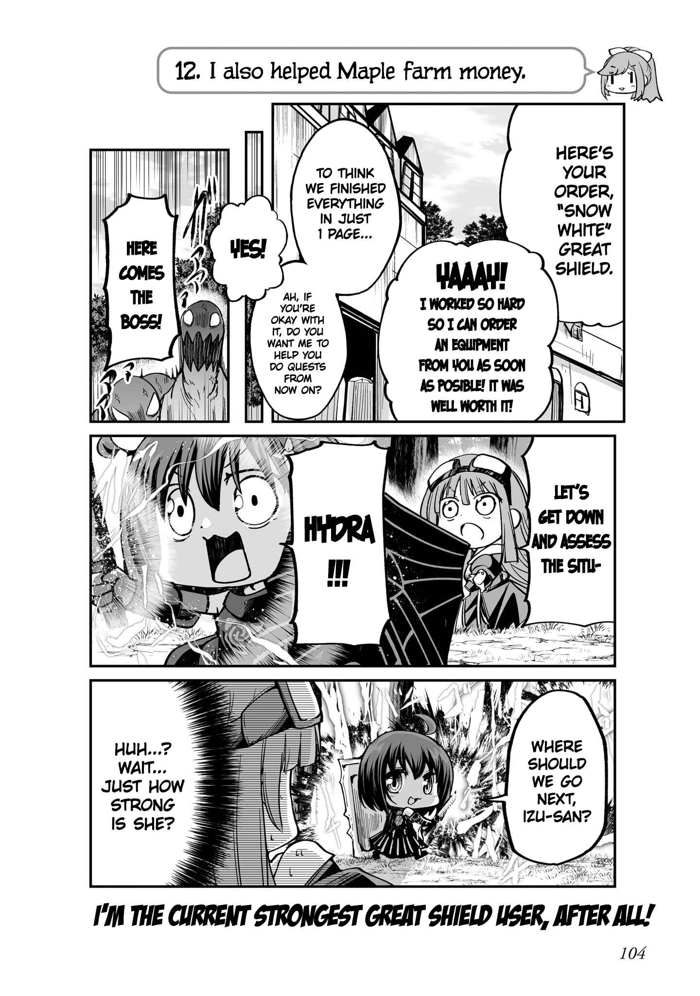 Page 12 Chapter 8 Bofuri Comic Anthology