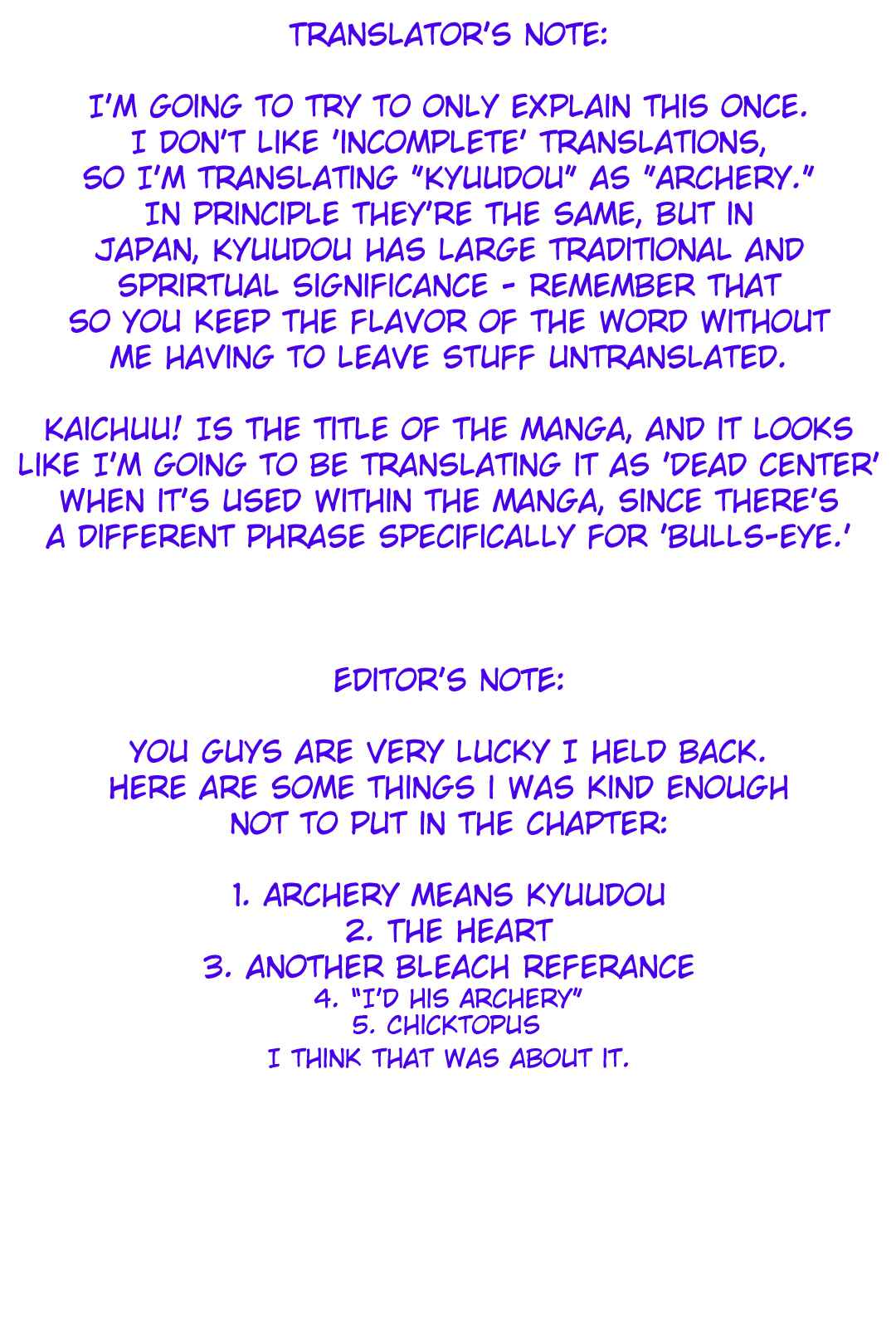 Page 38 Chapter 1 Kaichuu!