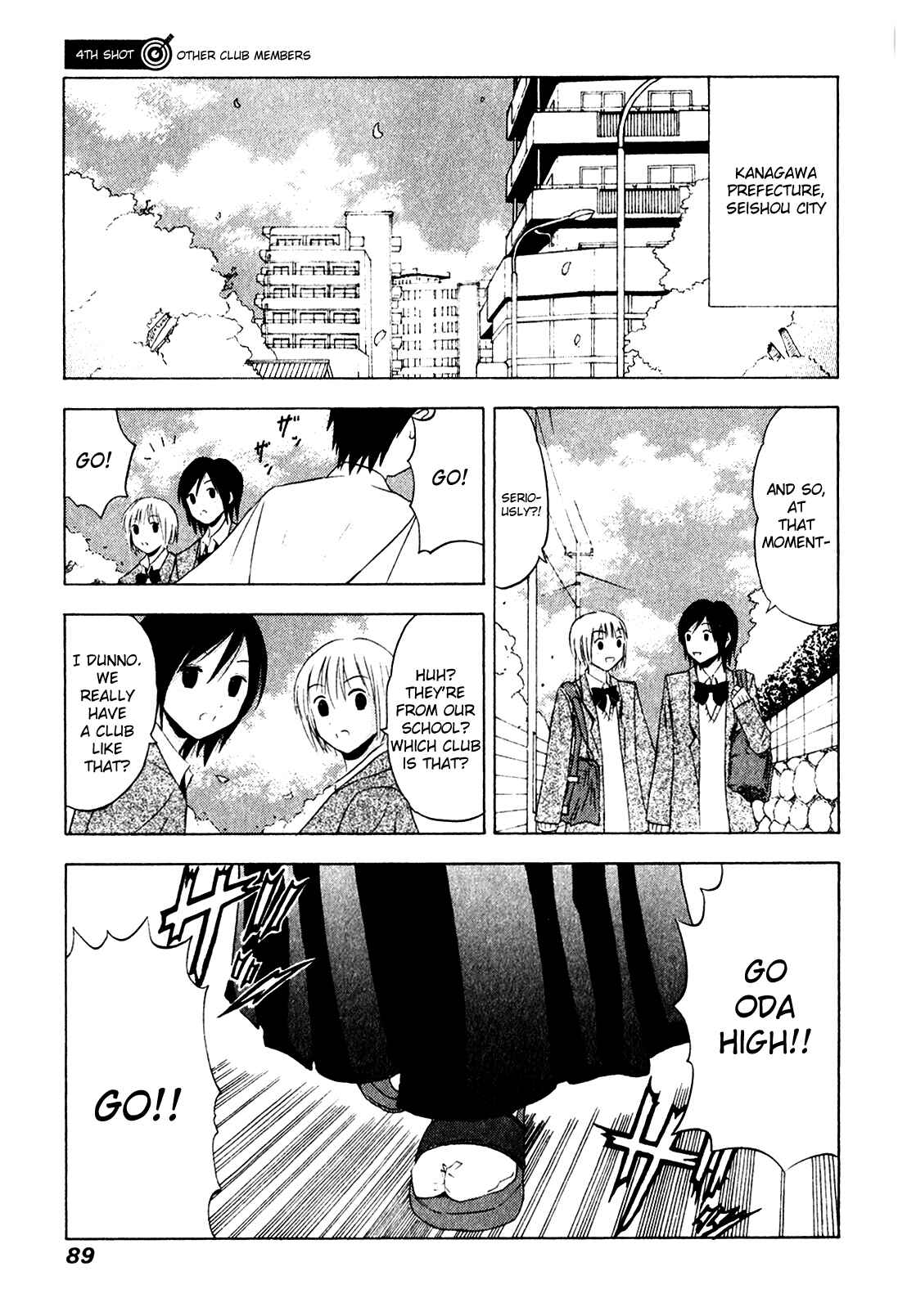 Page 1 Chapter 4 Kaichuu!
