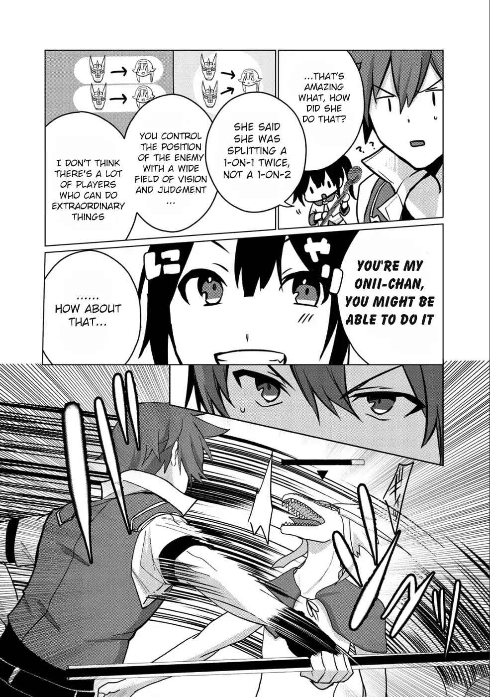 Page 21 Chapter 4 Hai Gamer na Imouto to Hajimeru VRMMO Seikatsu