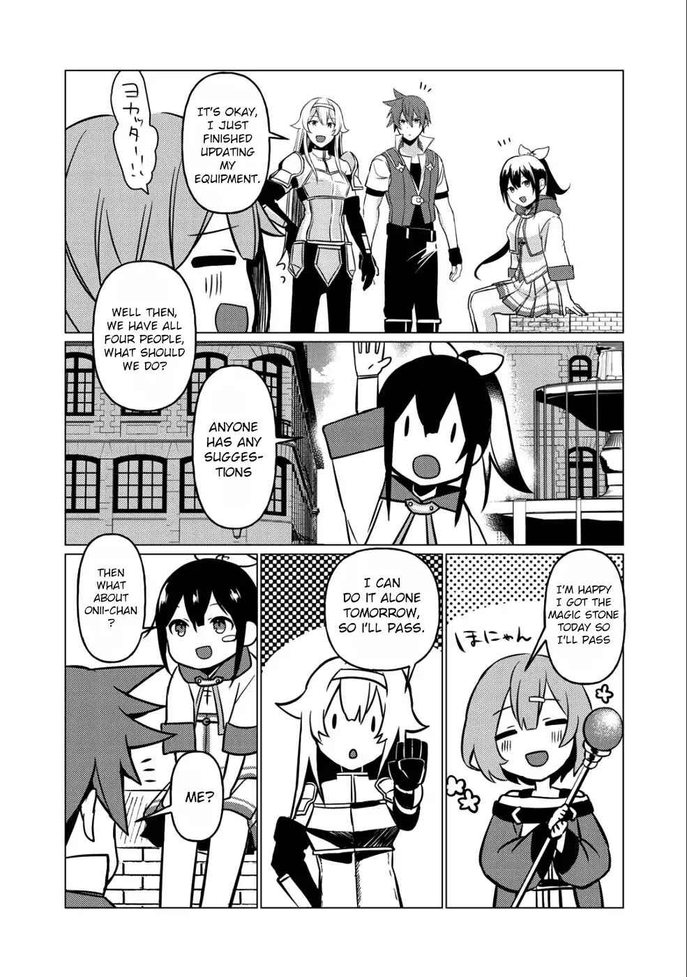Page 8 Chapter 4 Hai Gamer na Imouto to Hajimeru VRMMO Seikatsu